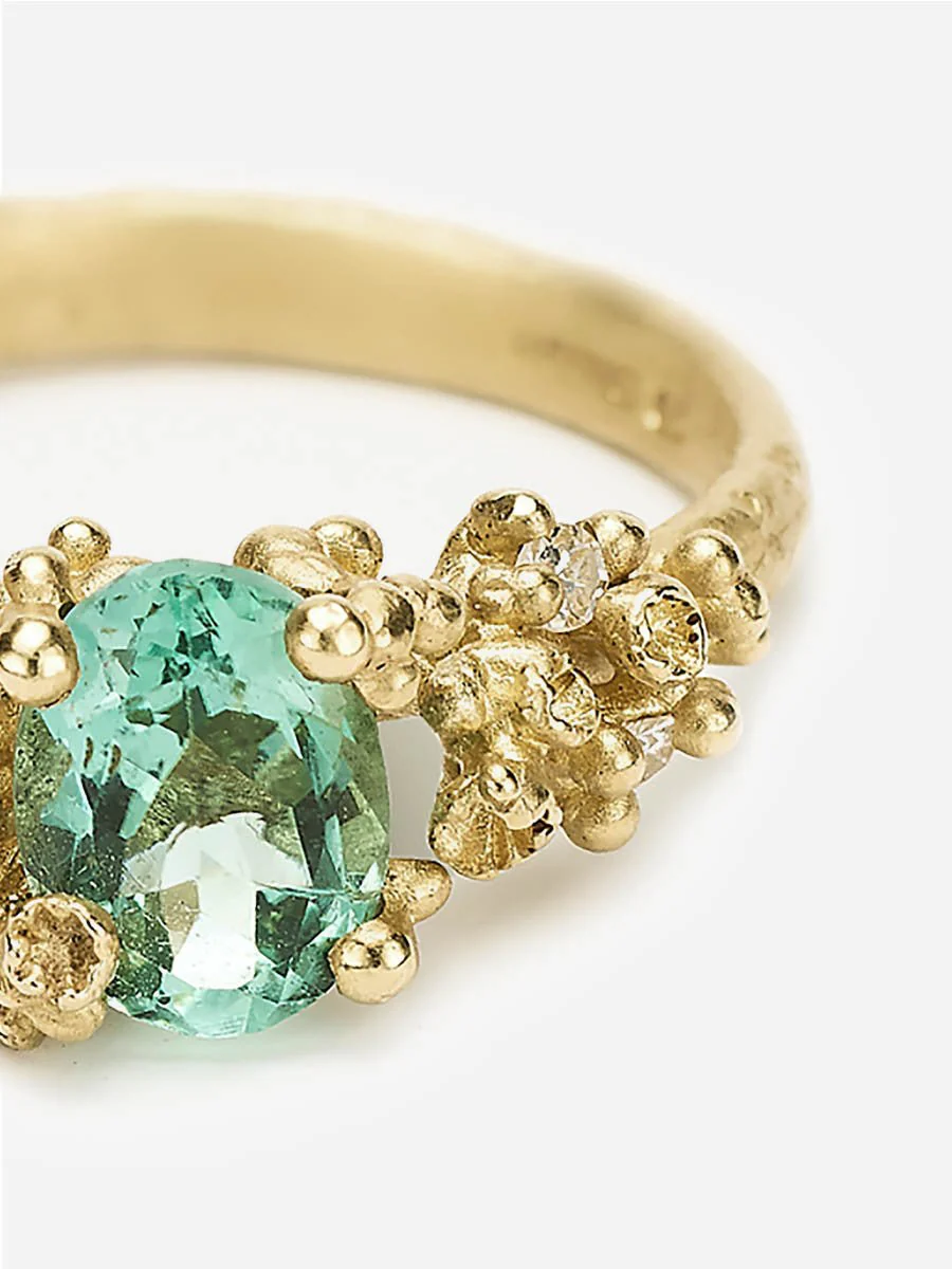 green tourmaline ring - Image 2