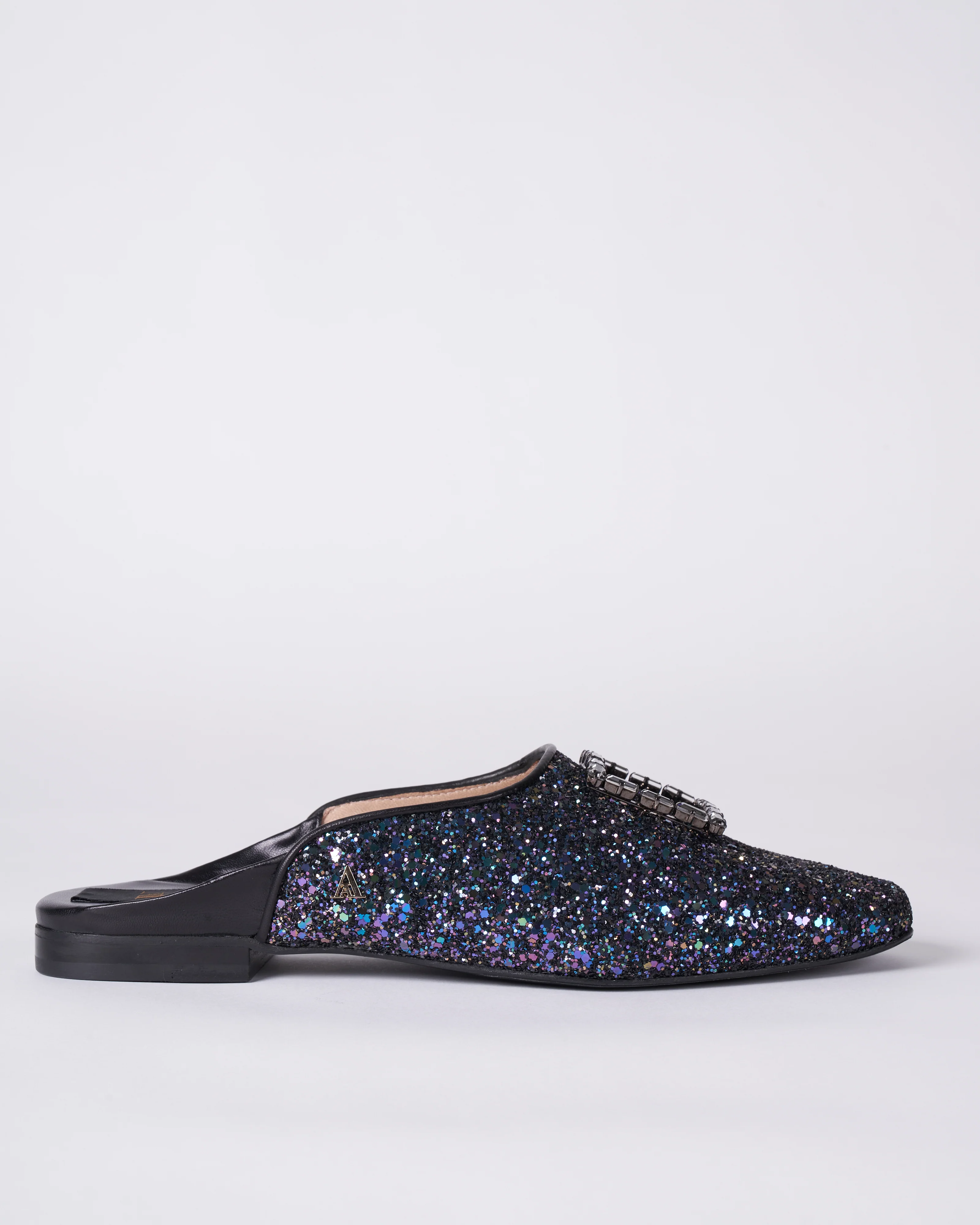 glitter mule - navy - Image 4