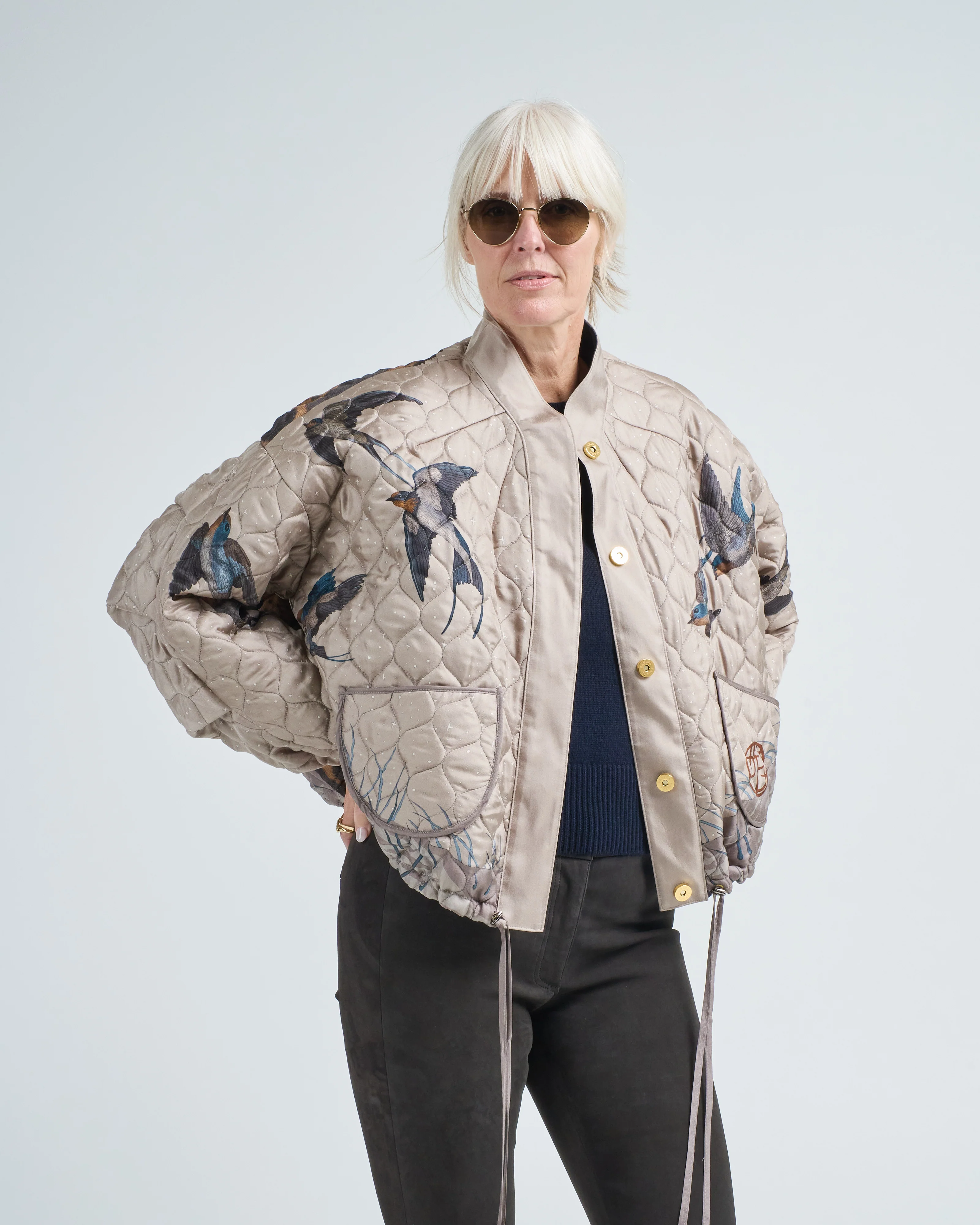 lunar leopard reversible bomber jacket - Image 3