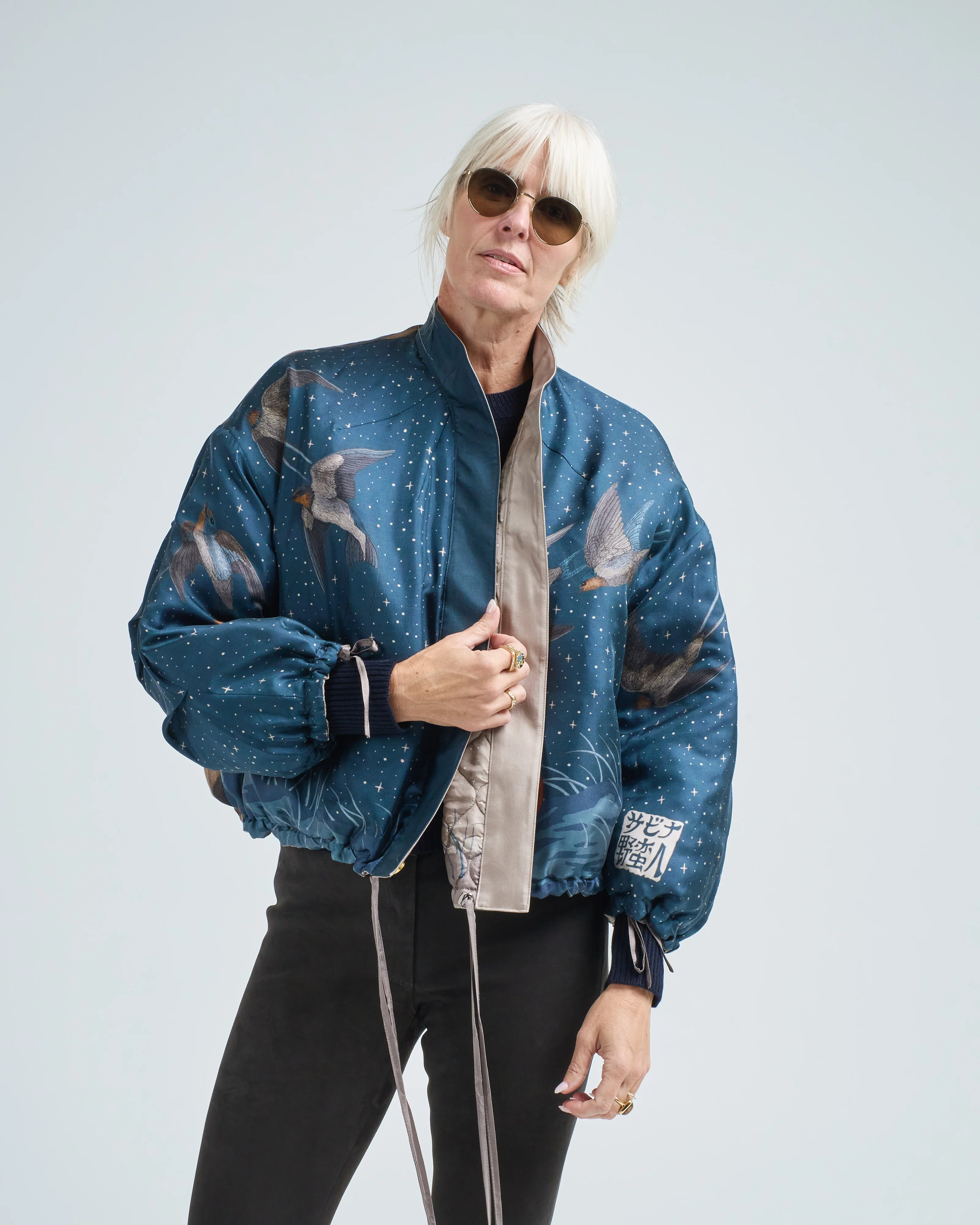 lunar leopard reversible bomber jacket - Image 8