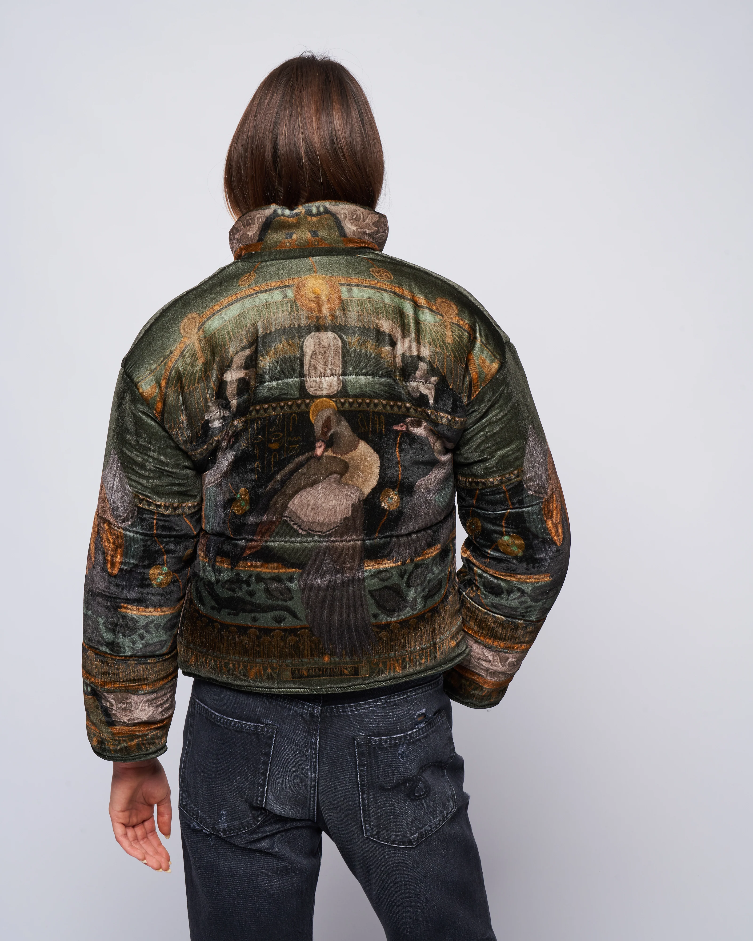 reversible padded jacket - papyrus/ parchment - Image 4