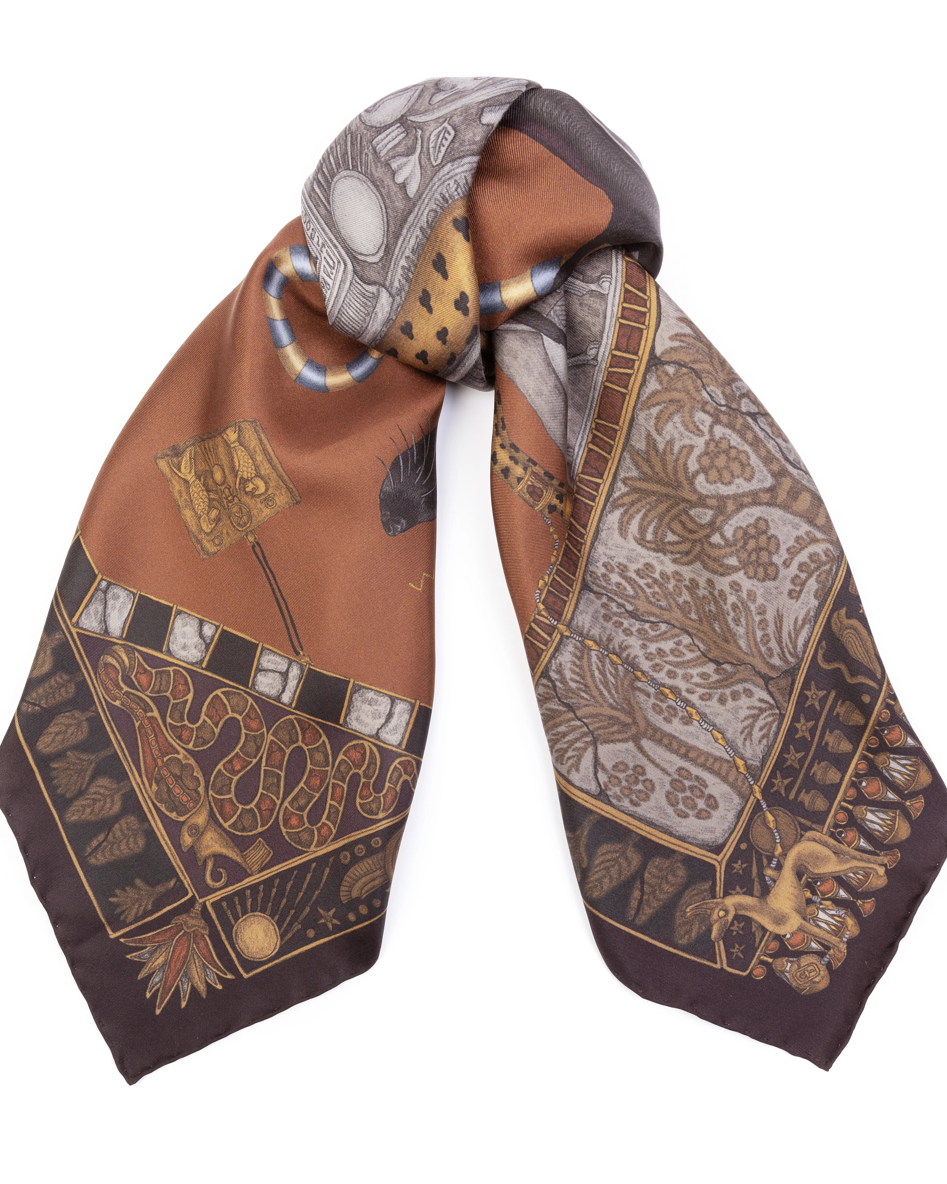 silk 90x - rust/ kohl - Image 3