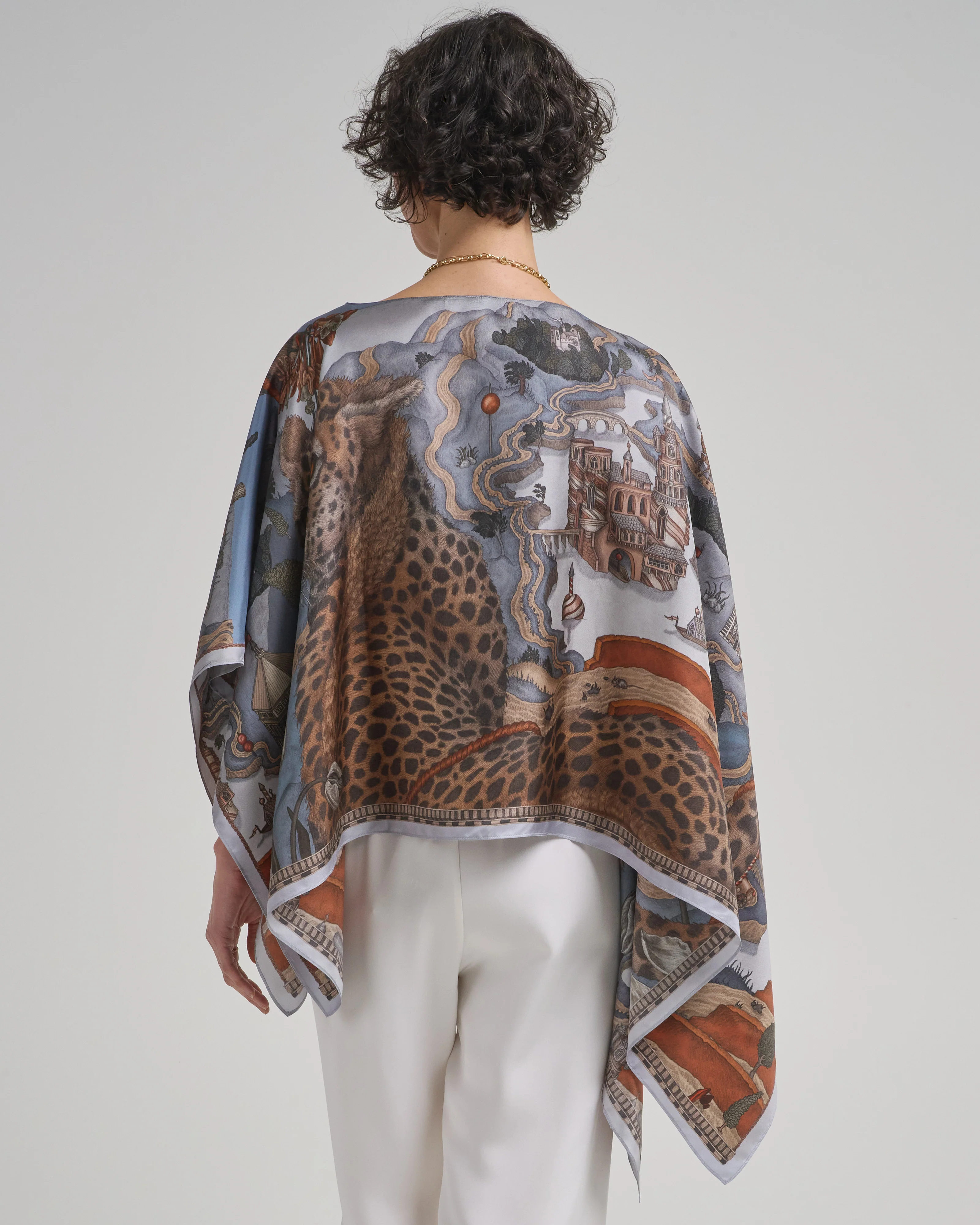the medici cheetah slipover top - Image 4