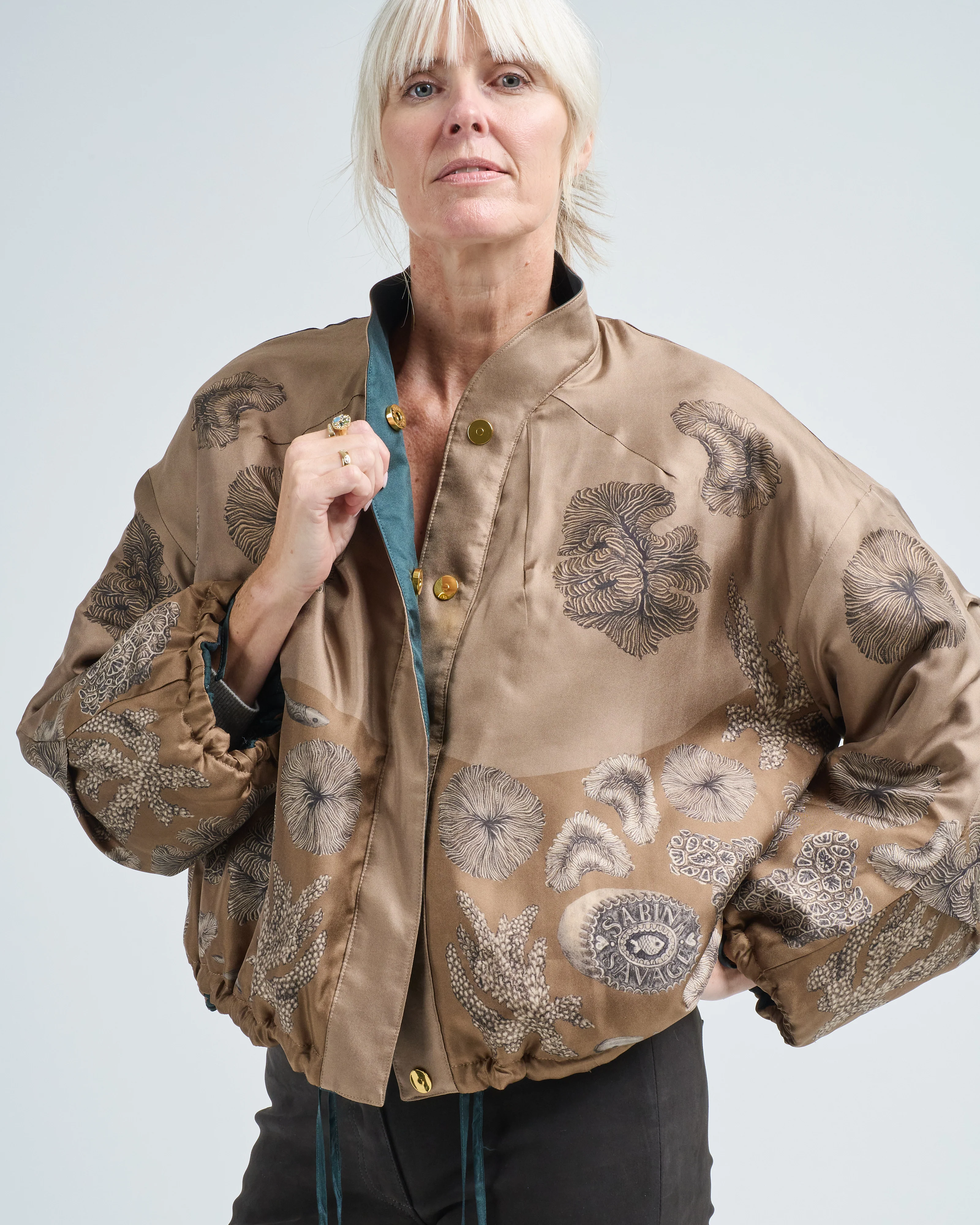 the scrimshaw skeleton bomber jacket - Image 4