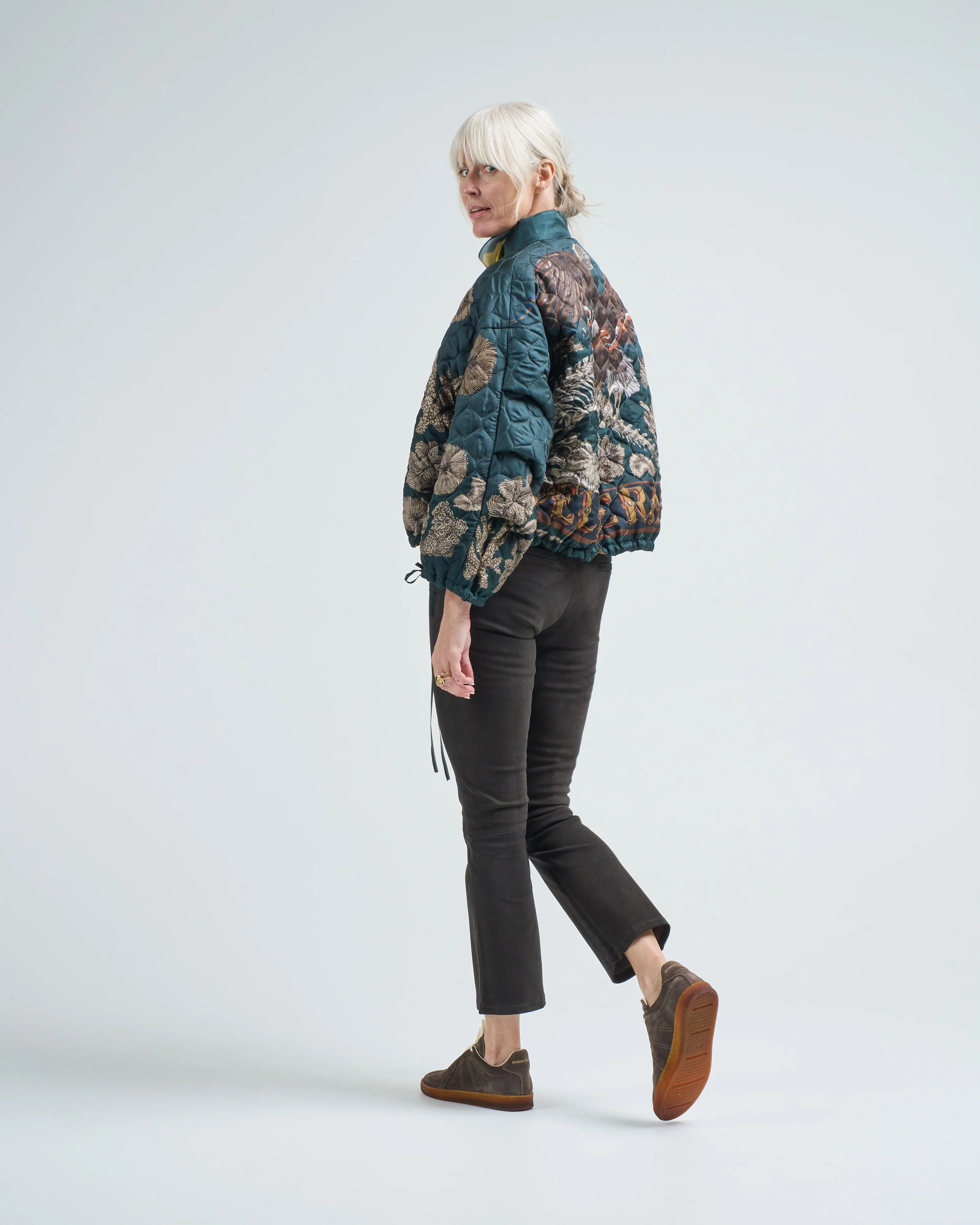 the scrimshaw skeleton bomber jacket - Image 8