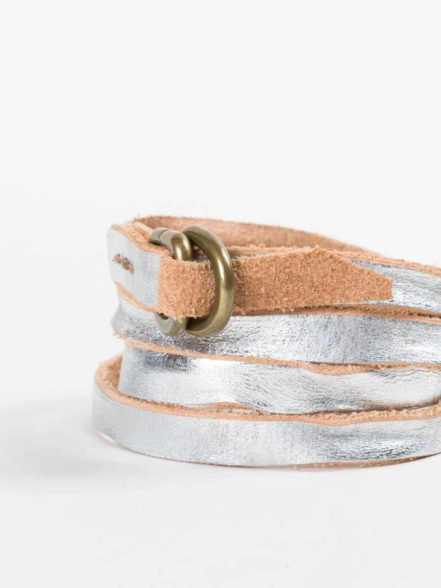wrap bracelet - silver - Image 2