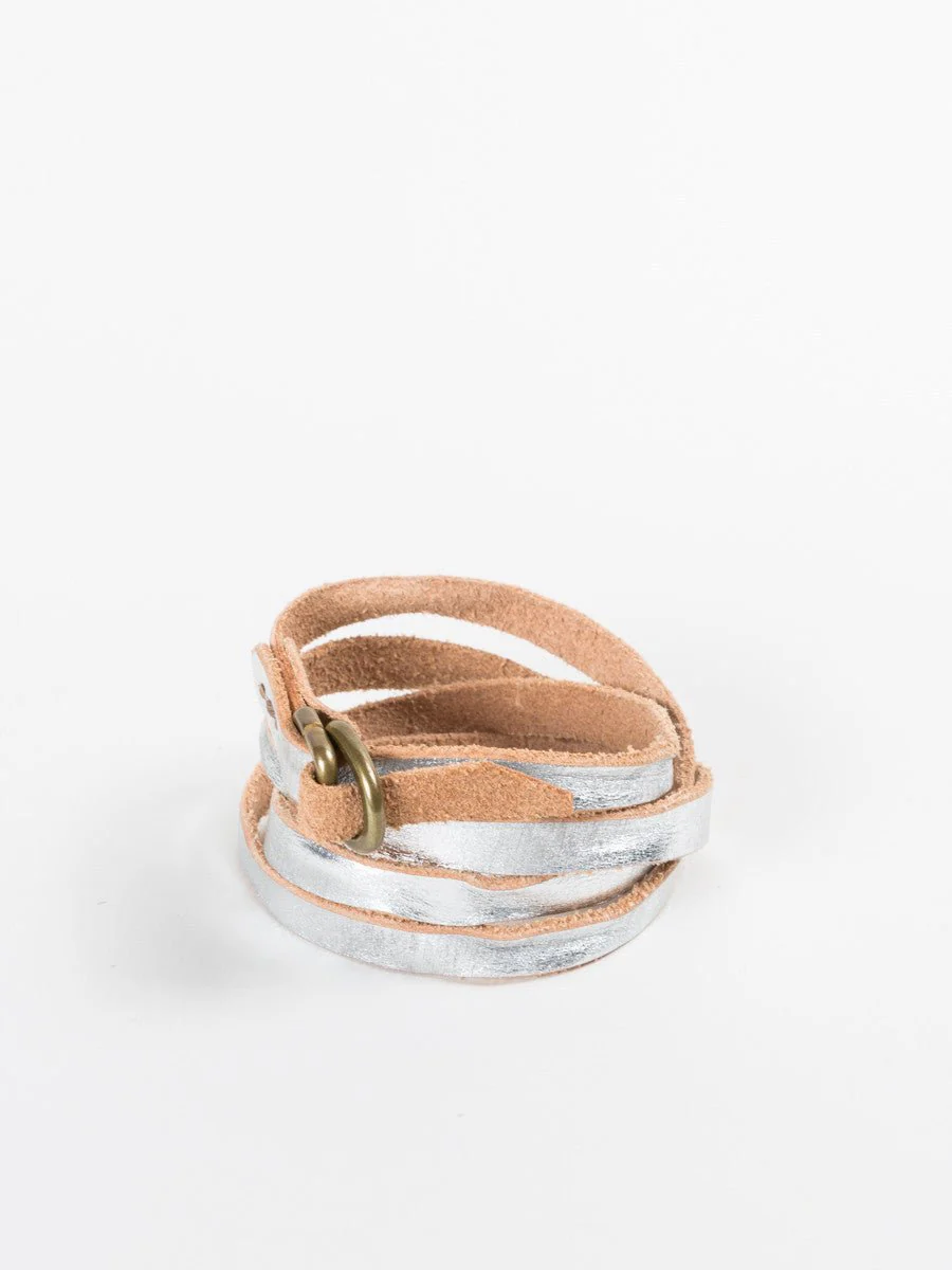 wrap bracelet - silver - Image 3