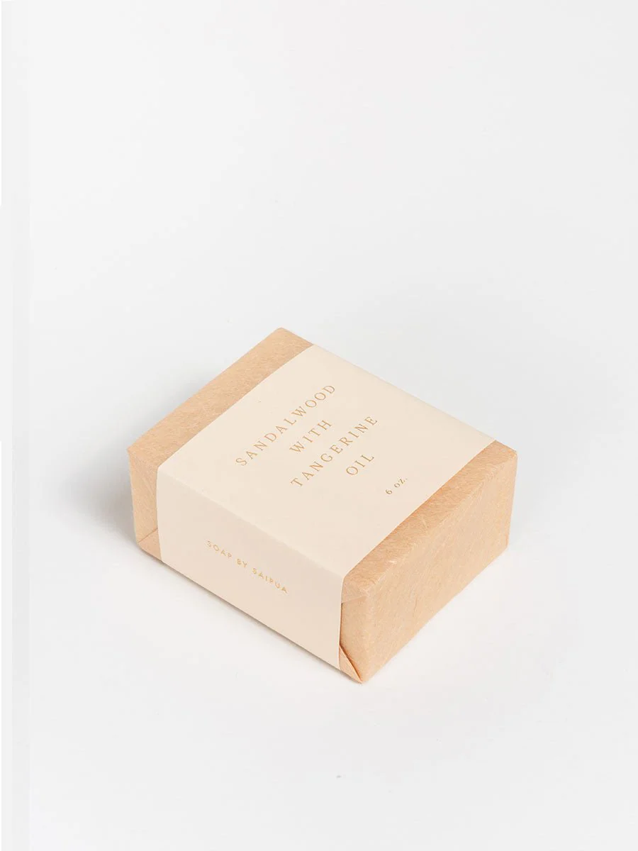 sandalwood + tangerine soap - Image 2