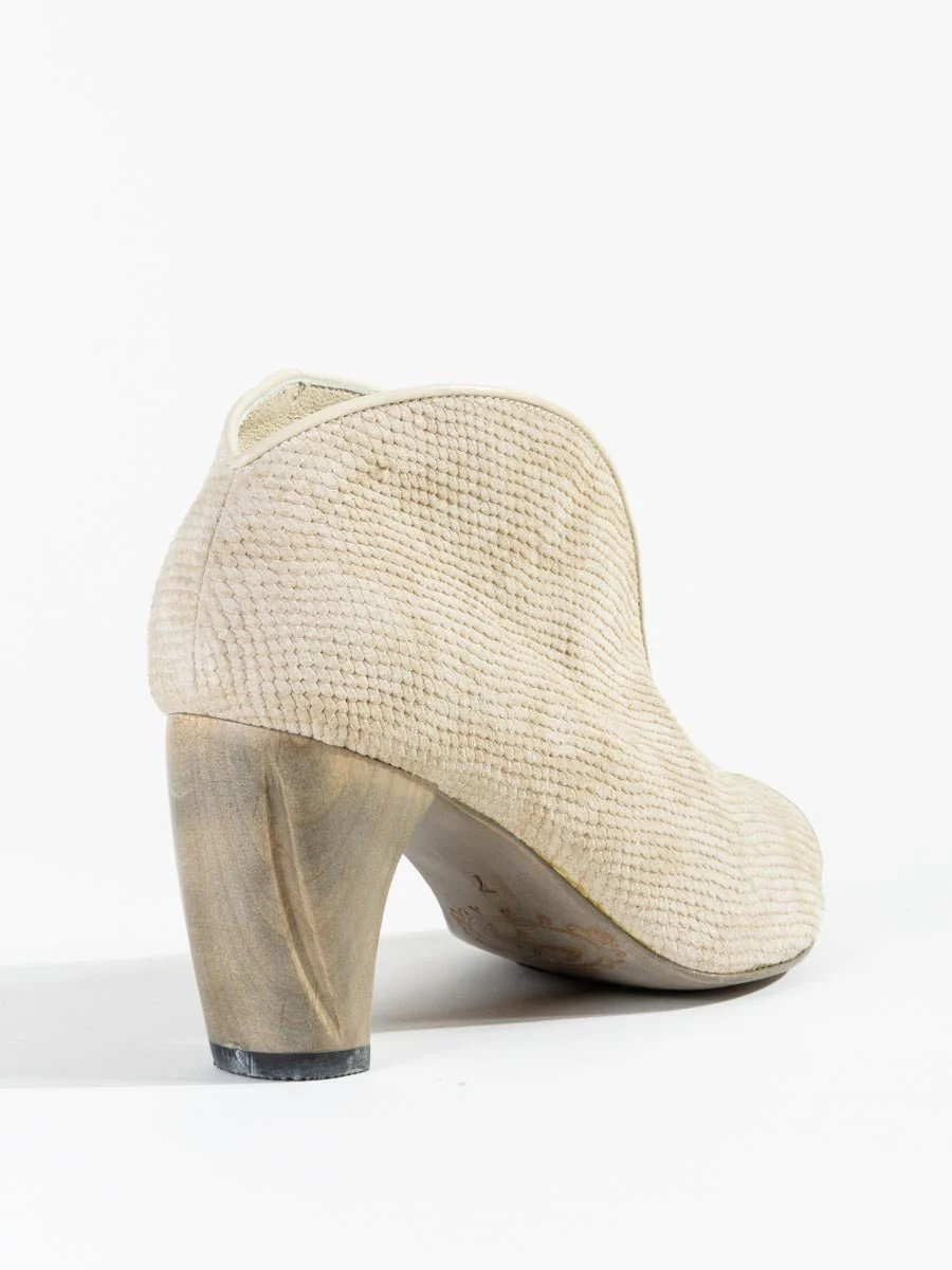 geneva boot - beige faux snake - Image 5