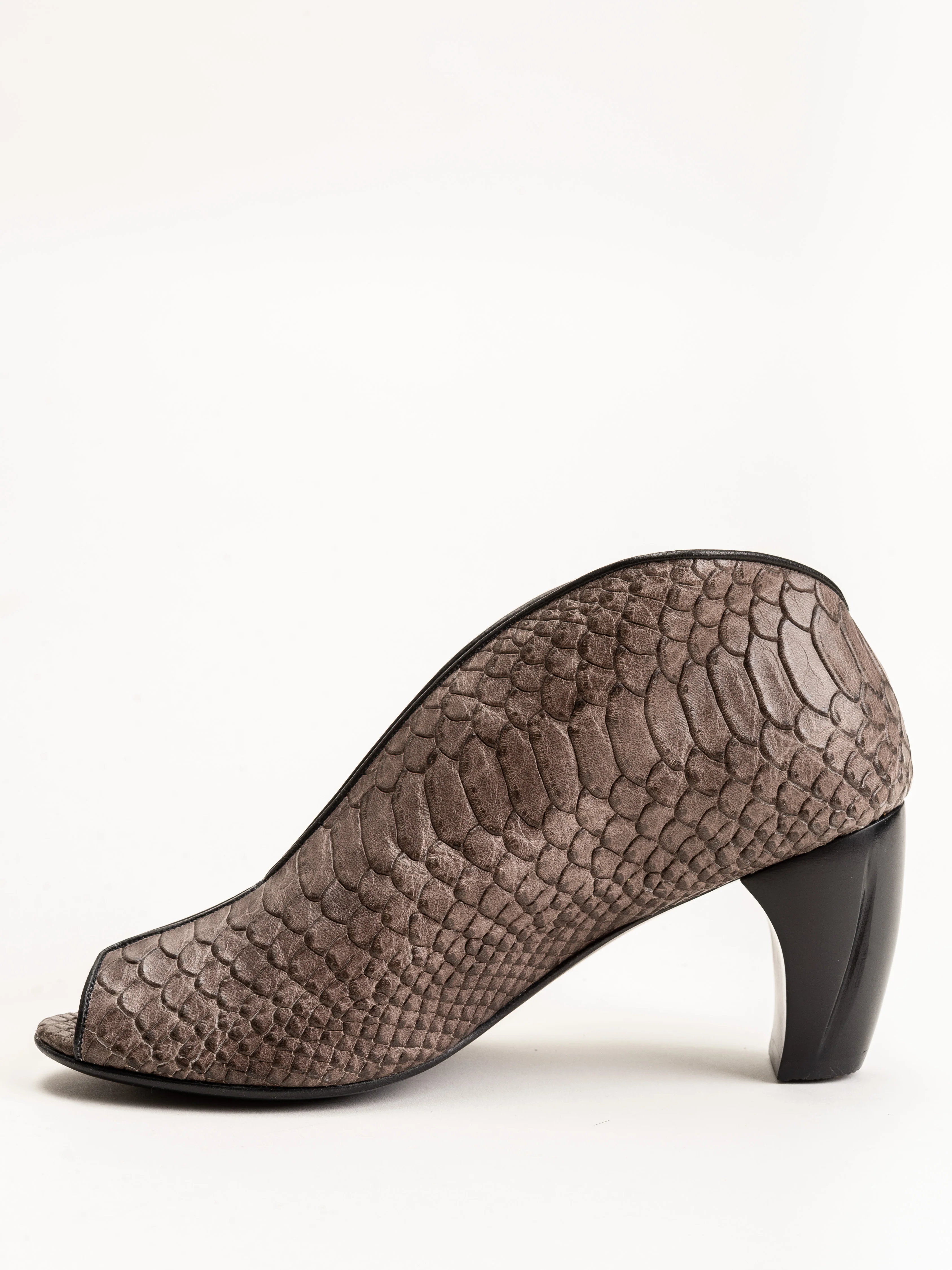 geneva bootie - grey lizard - Image 2