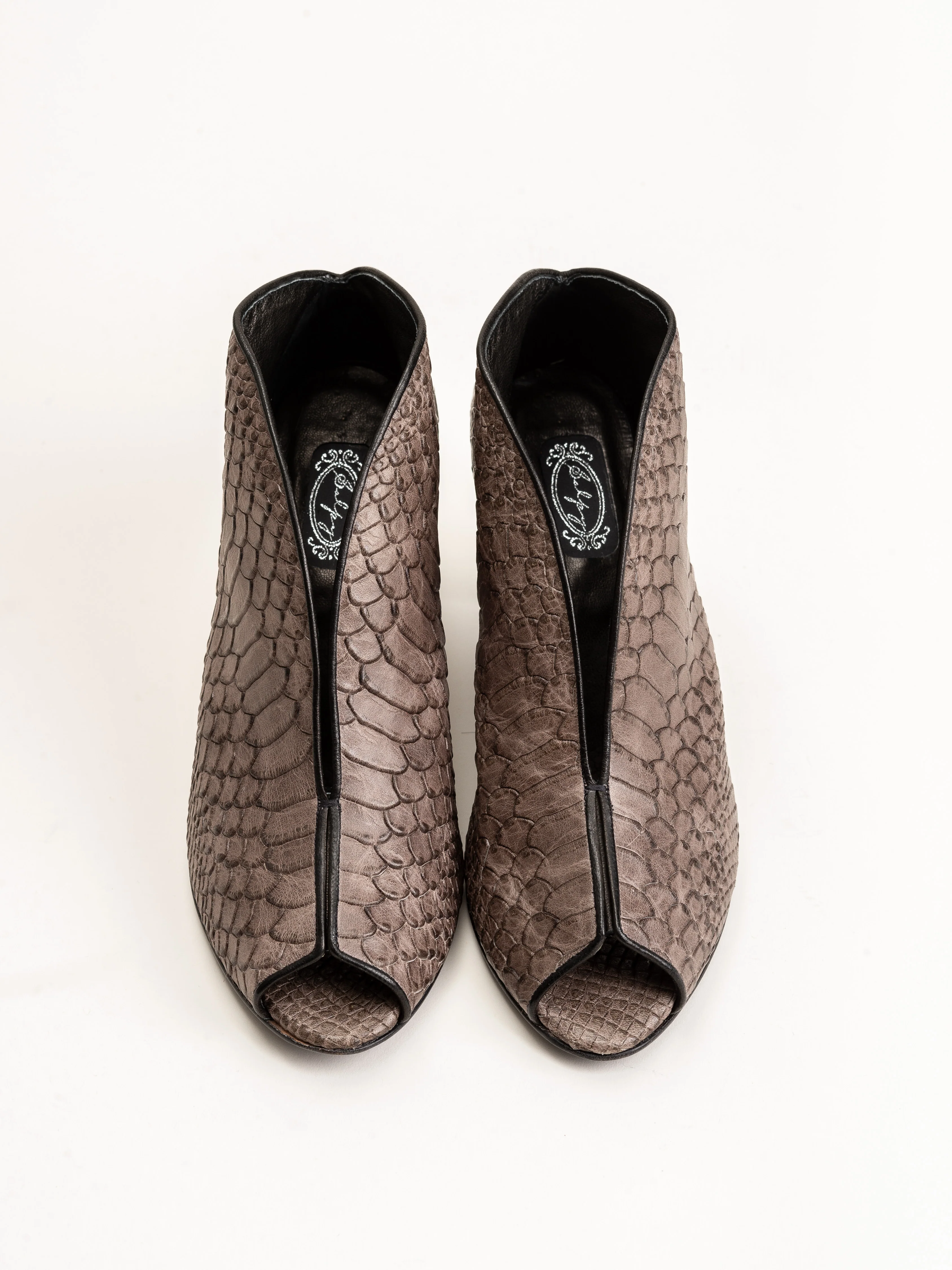 geneva bootie - grey lizard - Image 4