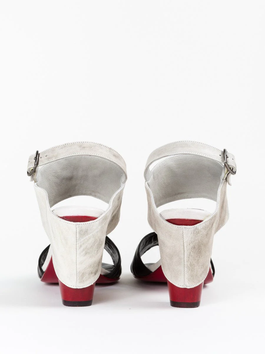 color block sandal - black - Image 4