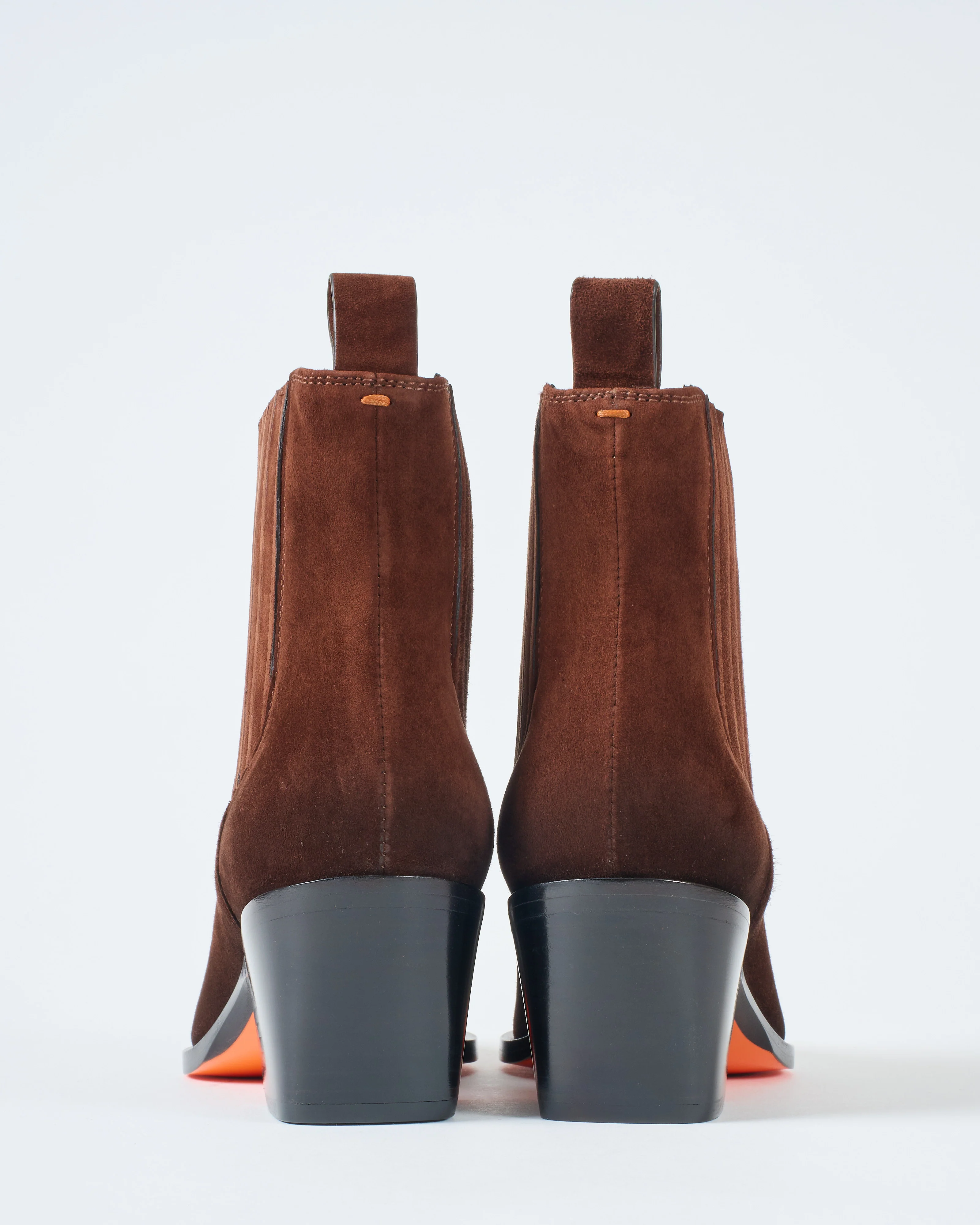 brown suede short boot - Image 3