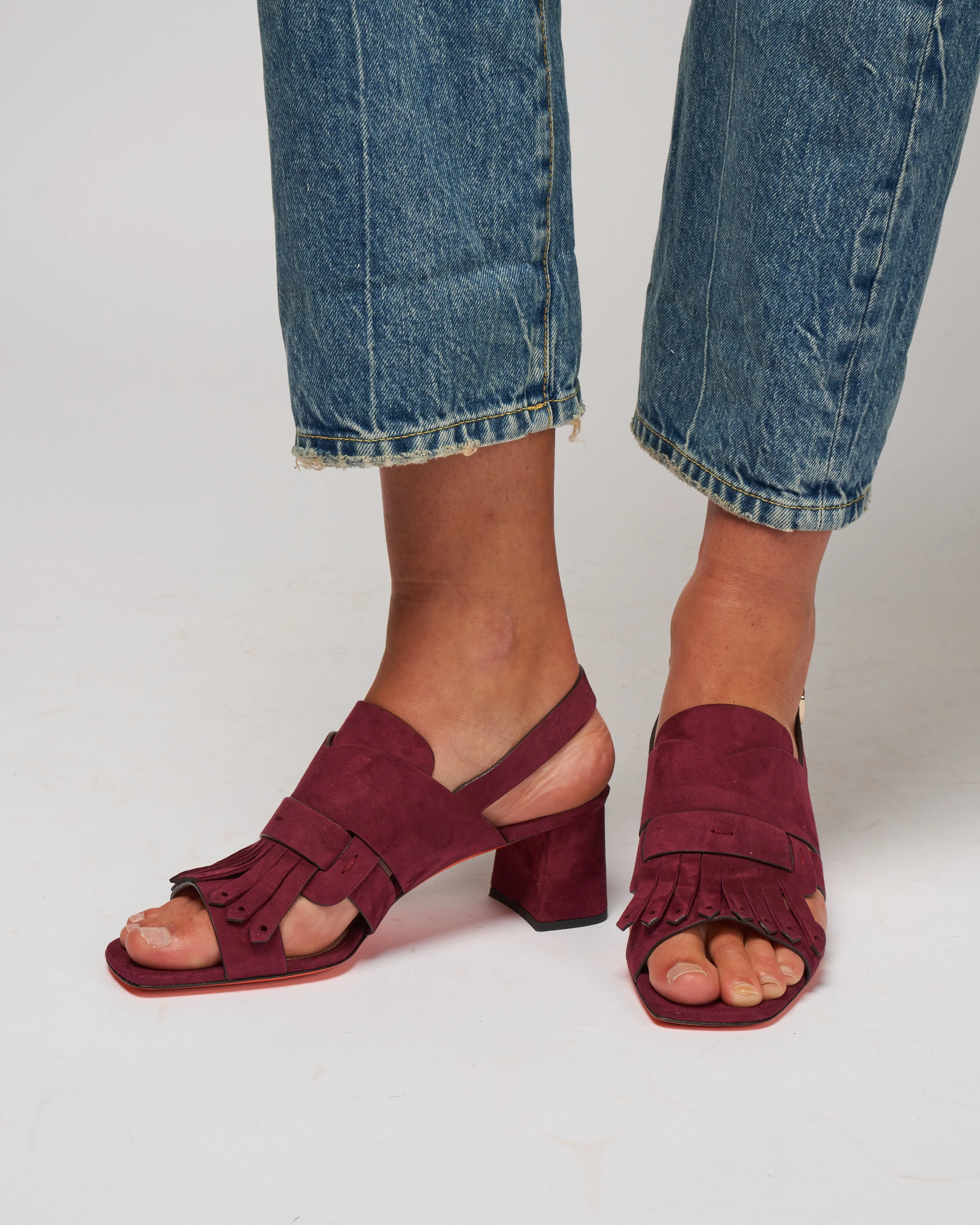 fixture heel- burgundy - Image 2
