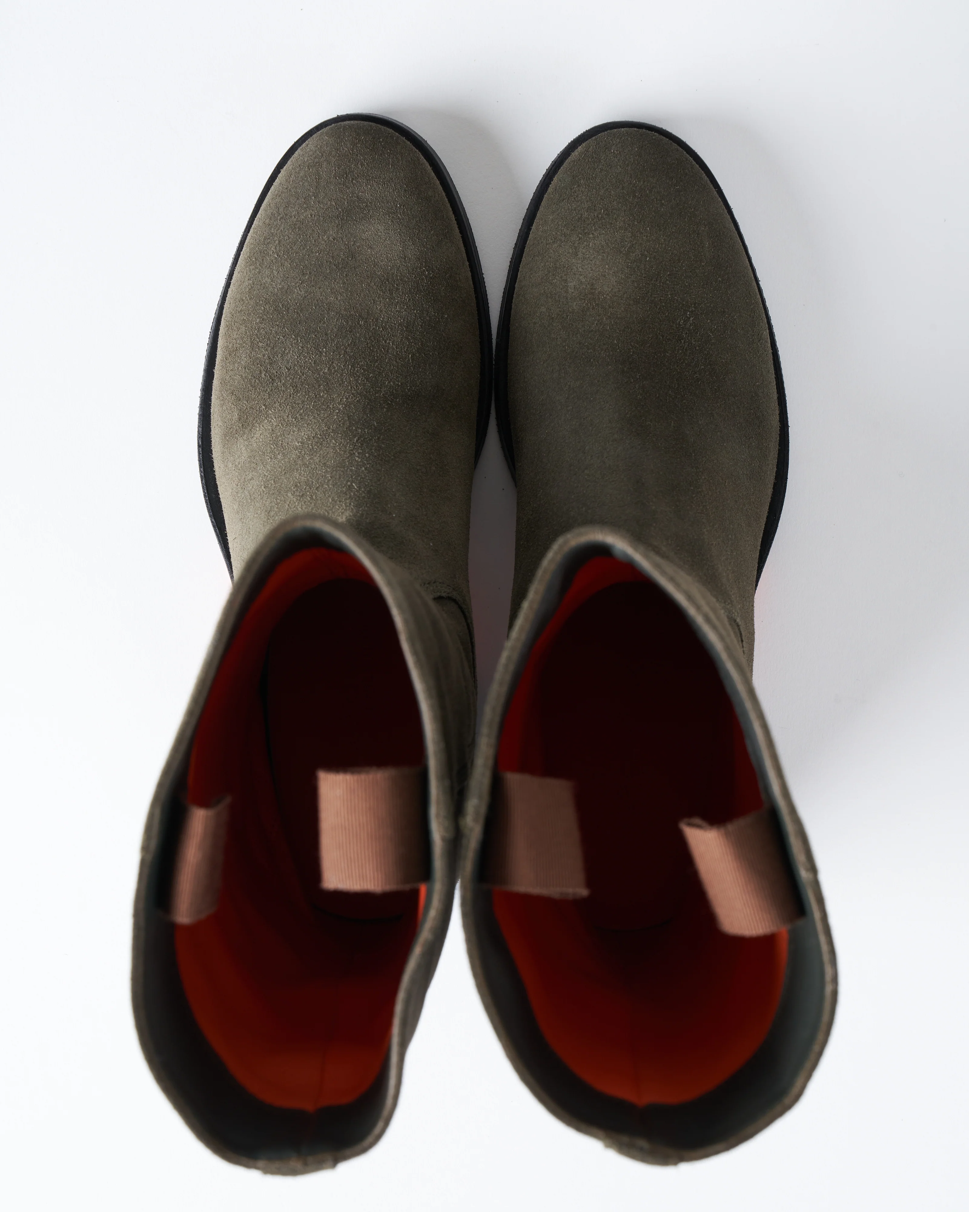 fleeces boot - green suede - Image 4