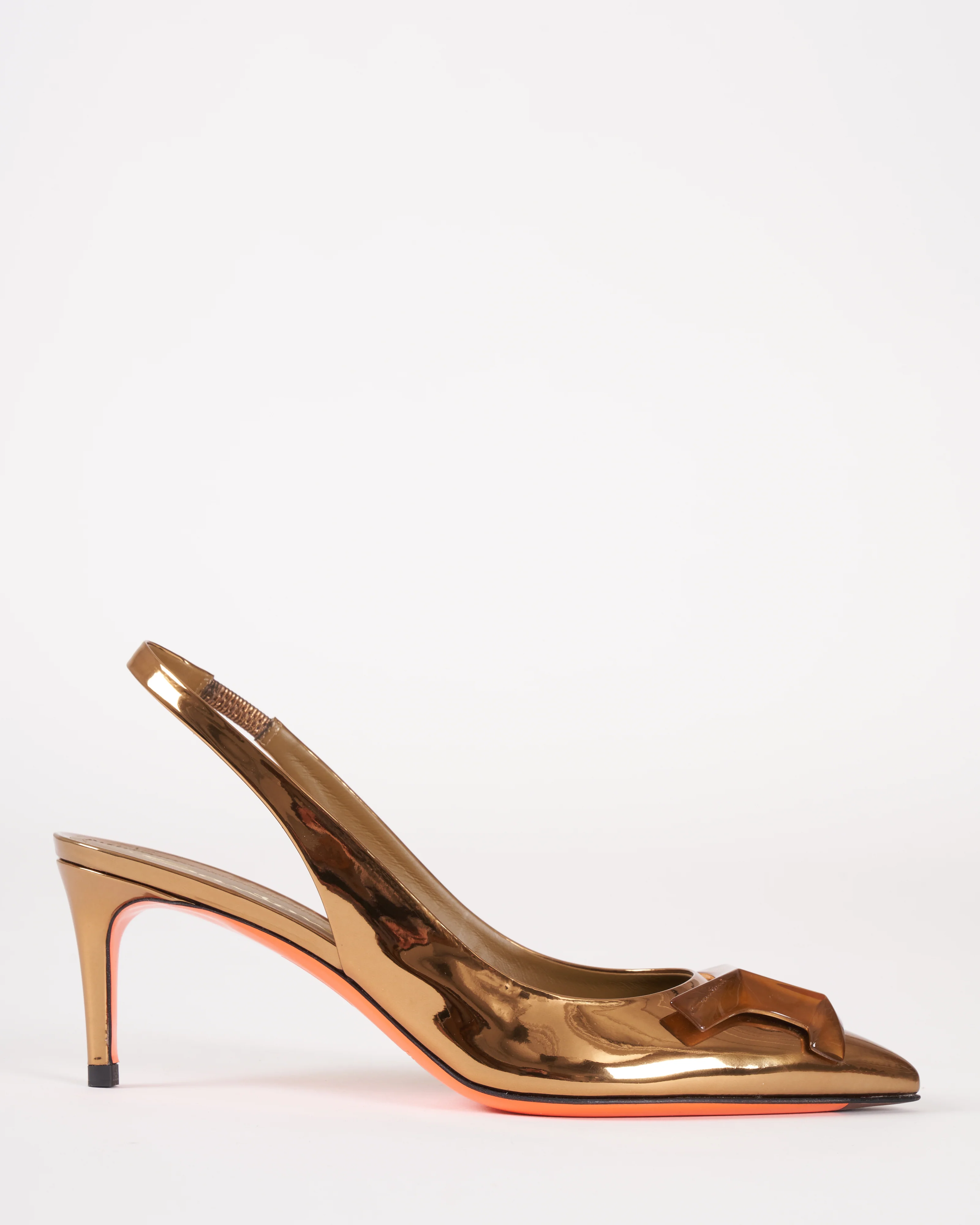 gemmy slingback - metallic gold - Image 2