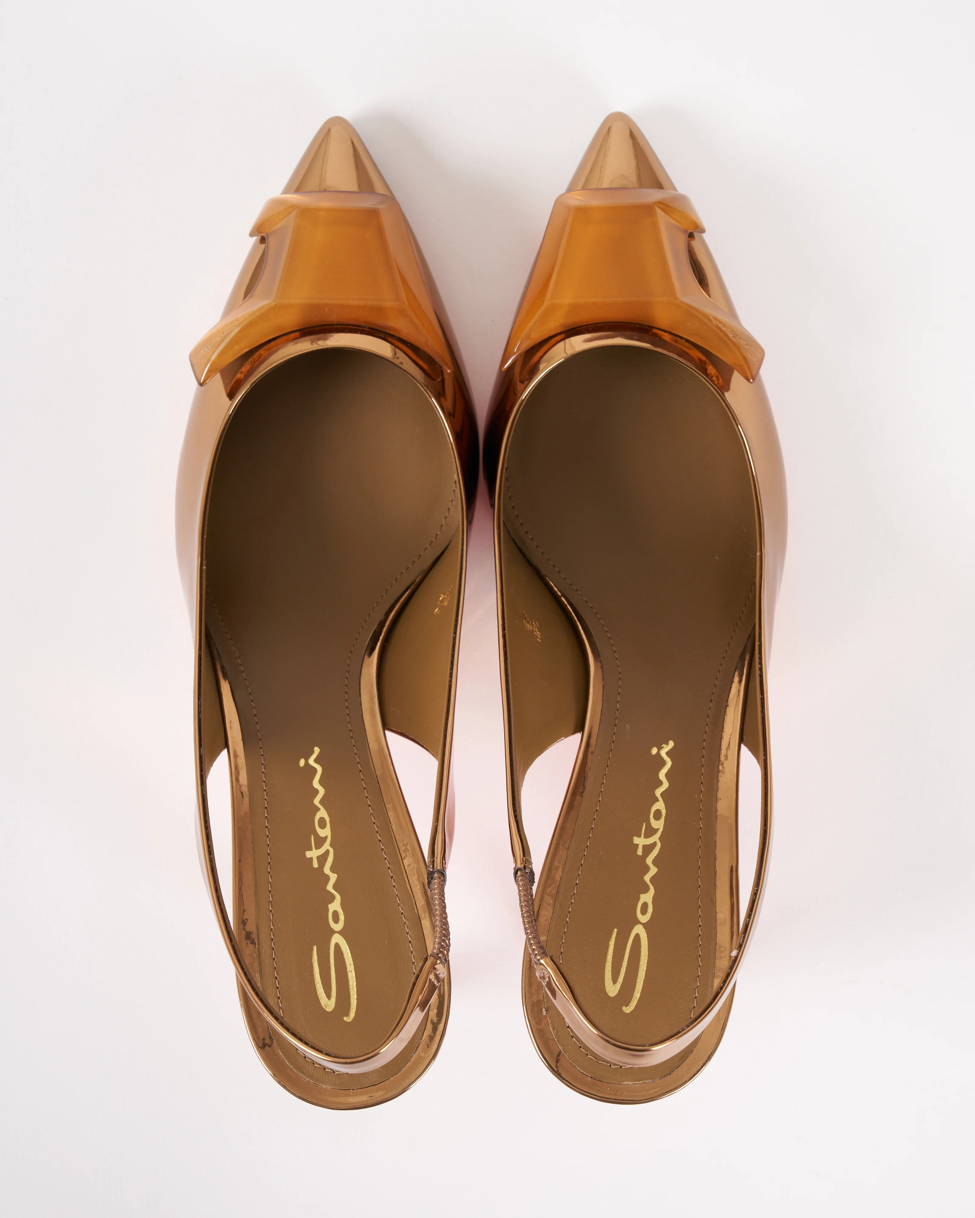 gemmy slingback - metallic gold - Image 3