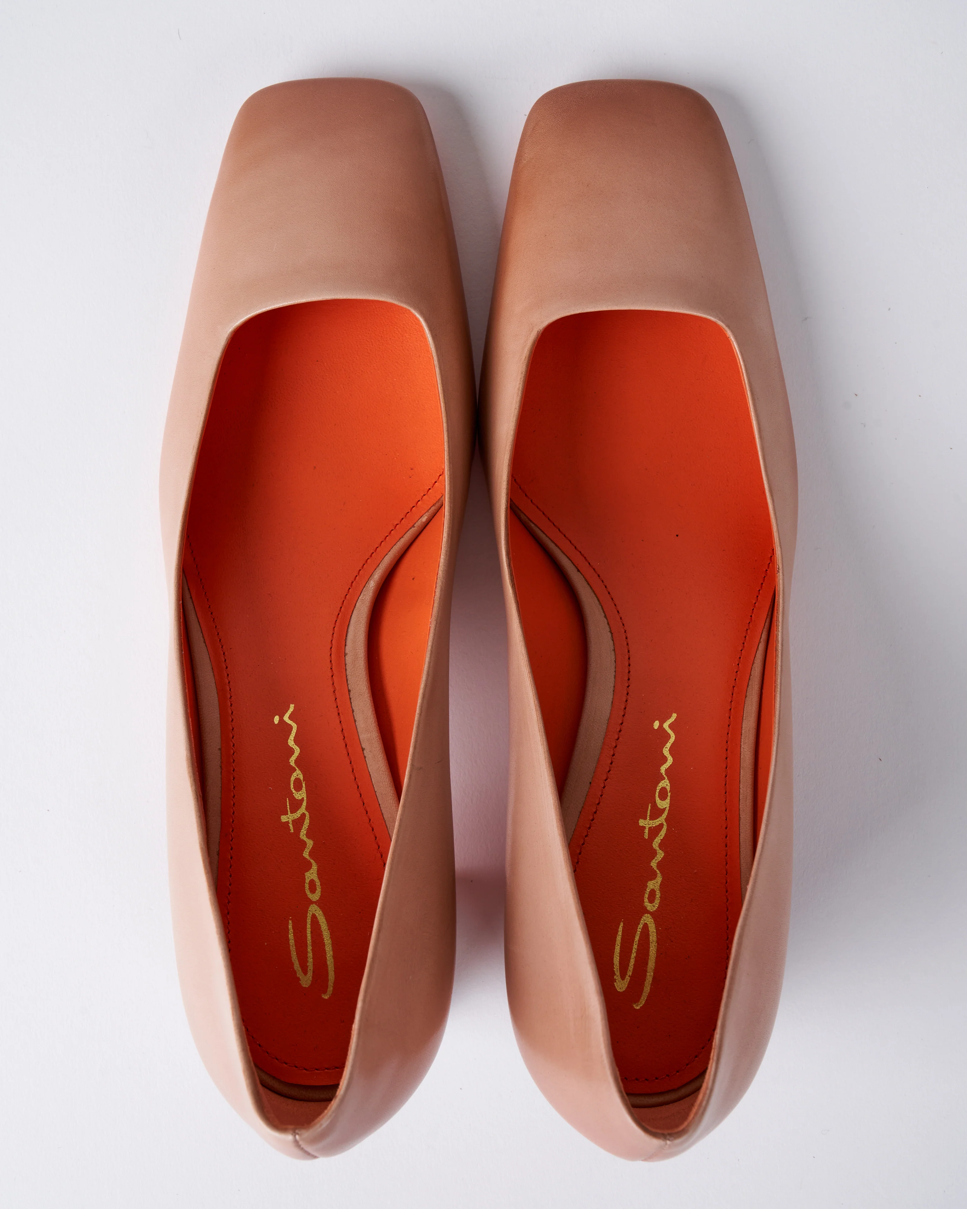 hanah heel - pink leather - Image 3