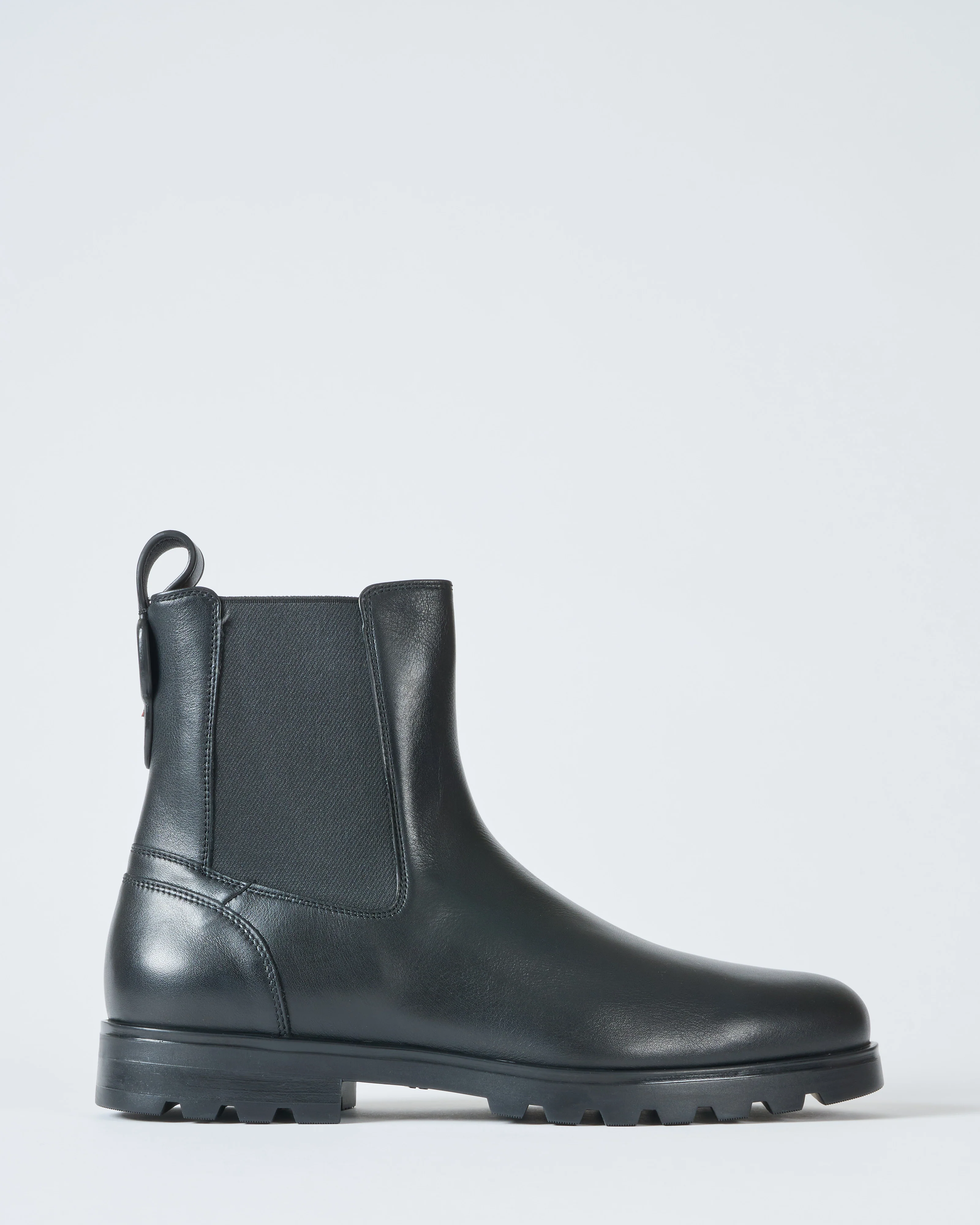 jean chelsea boot lug heel