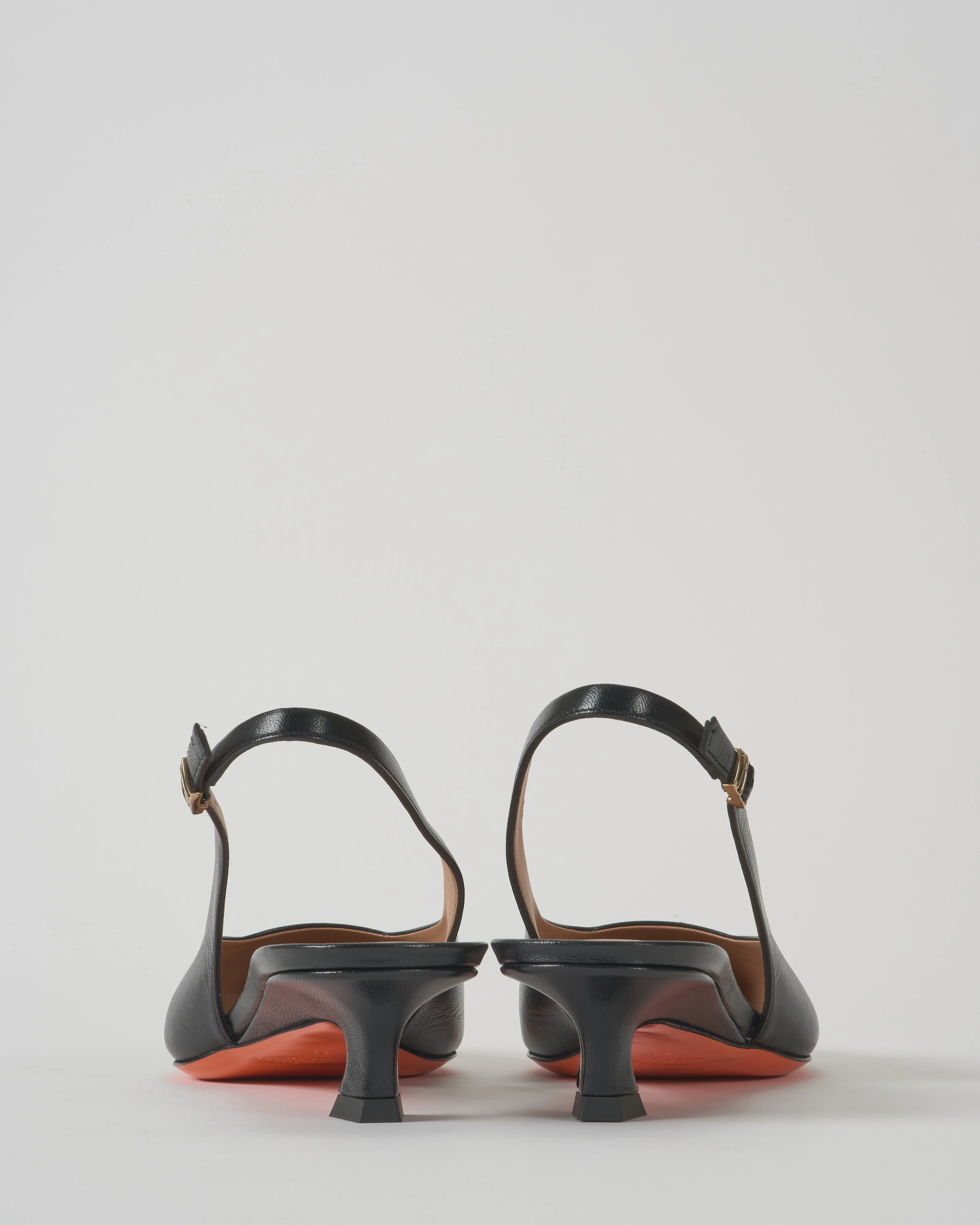leather sling back heel - Image 3