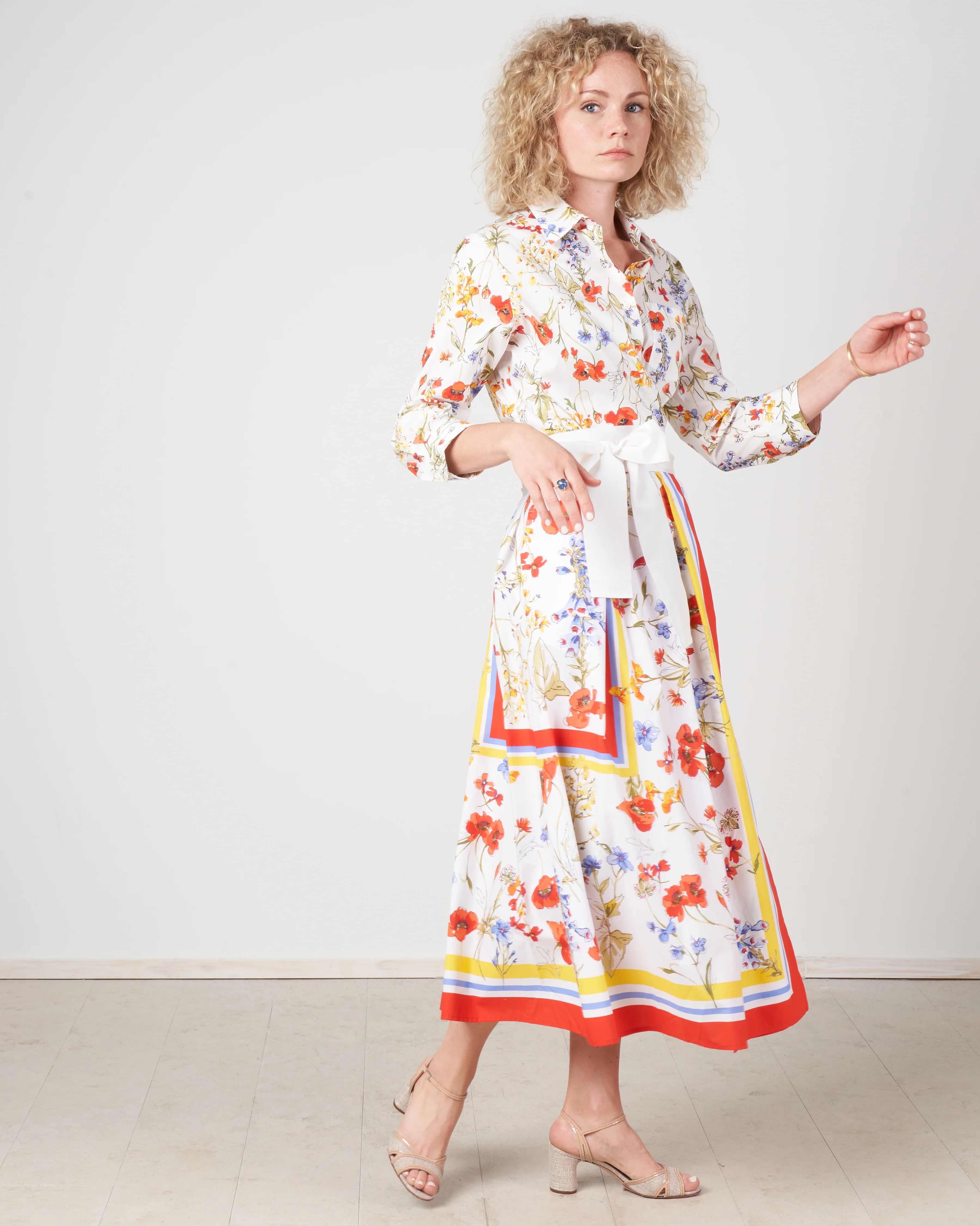 elenat dress - poppy wildflowers - Image 2
