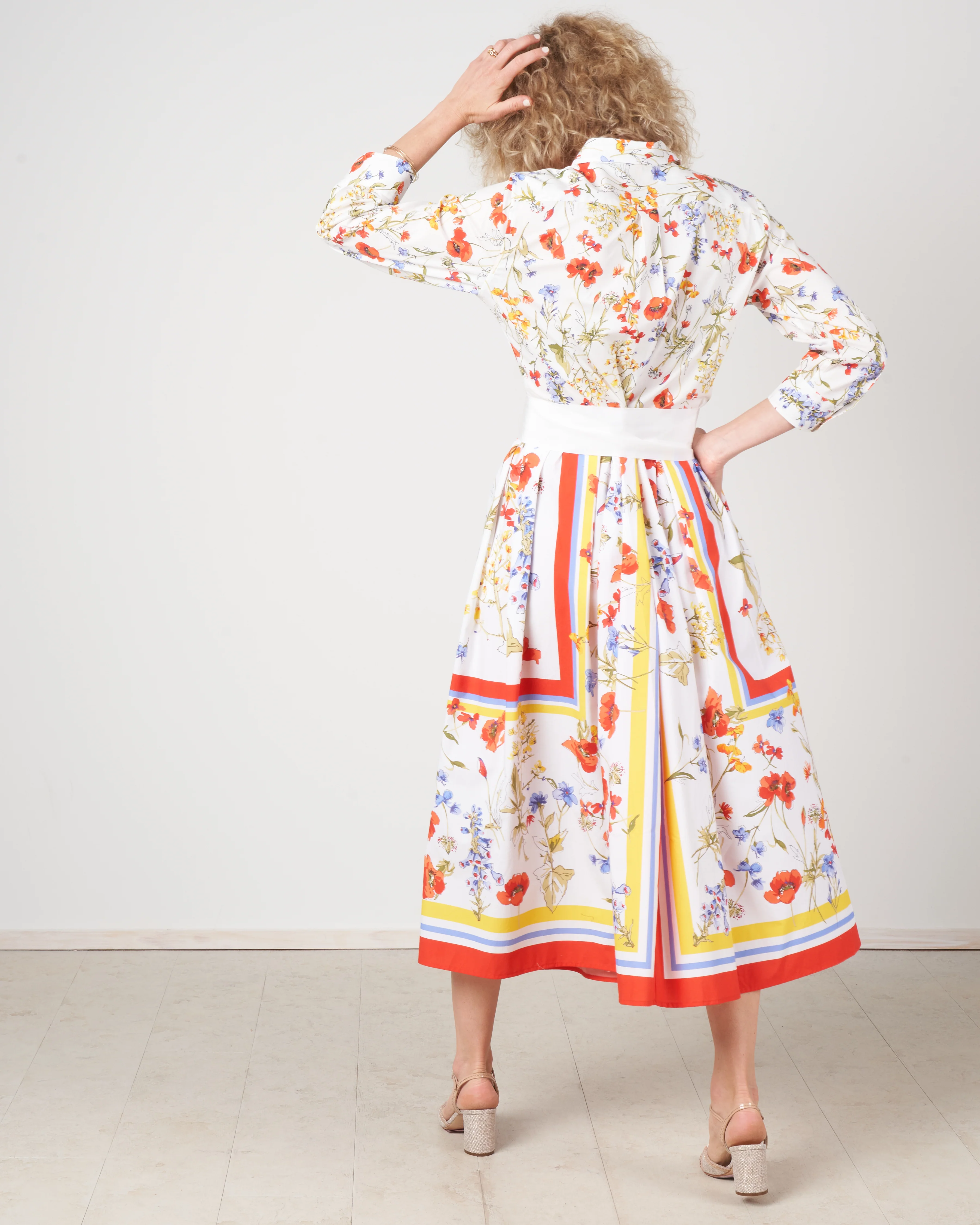elenat dress - poppy wildflowers - Image 4