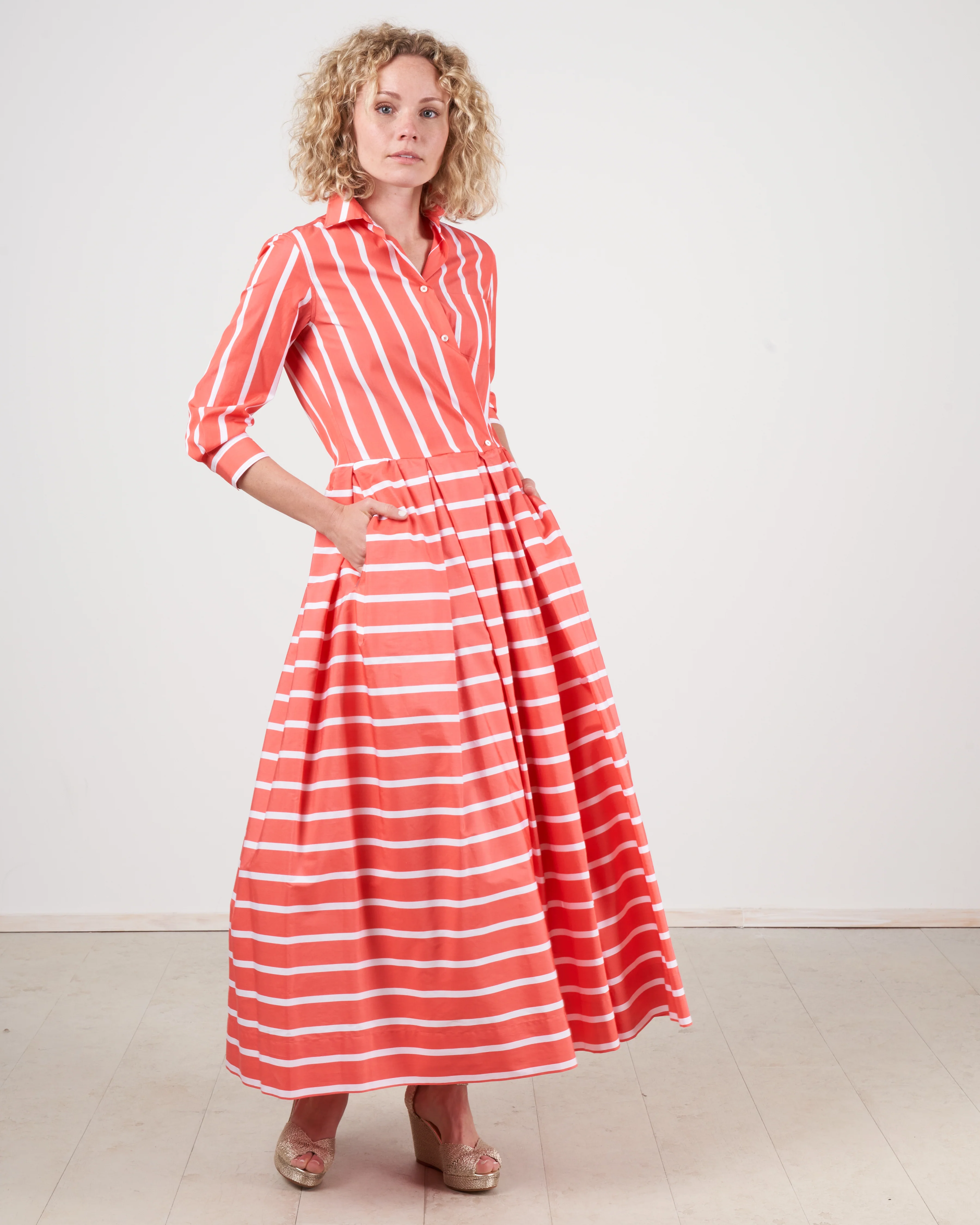 elenat dress - stripe - Image 2