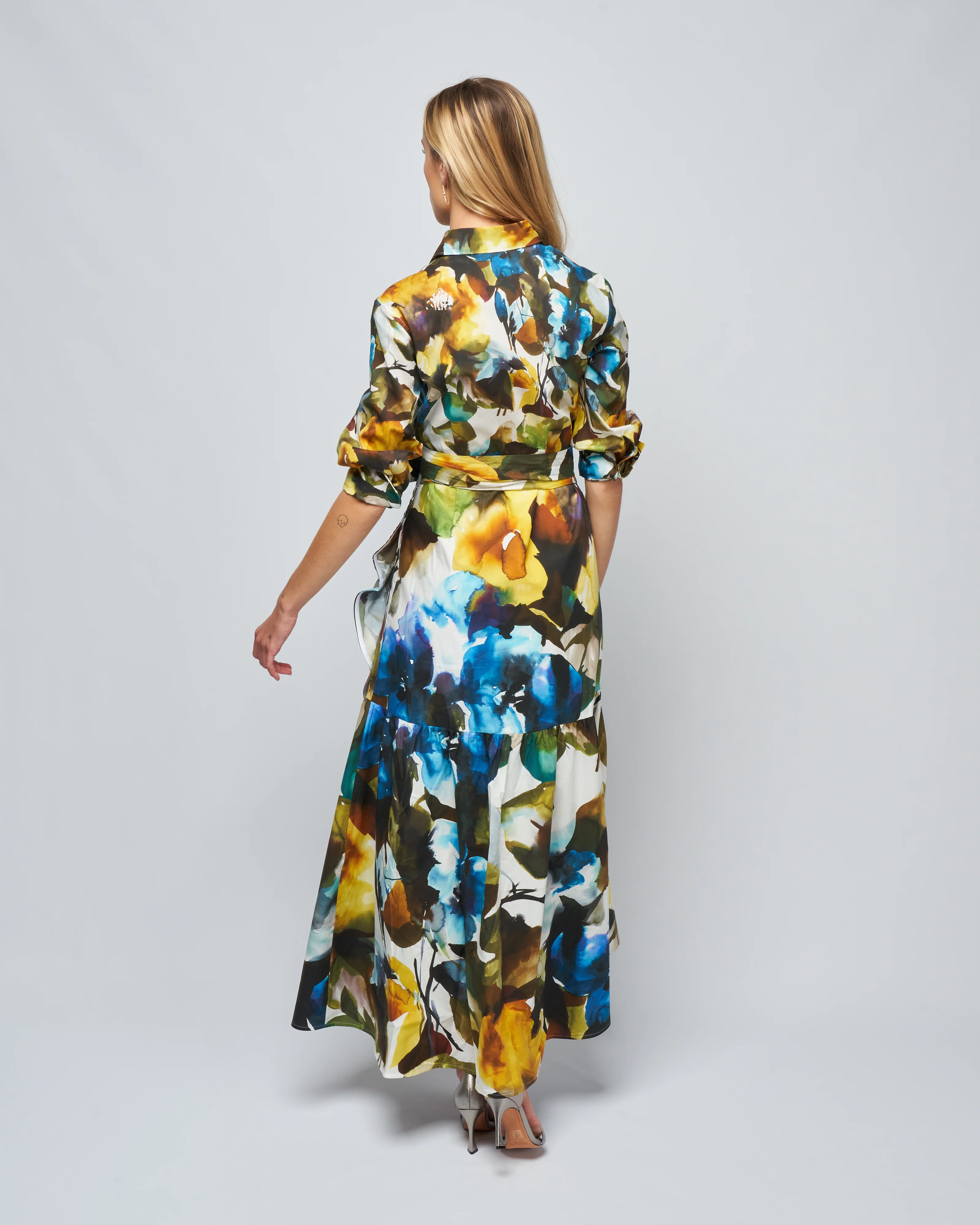 madlyn105 dress - watercolor floral - Image 4