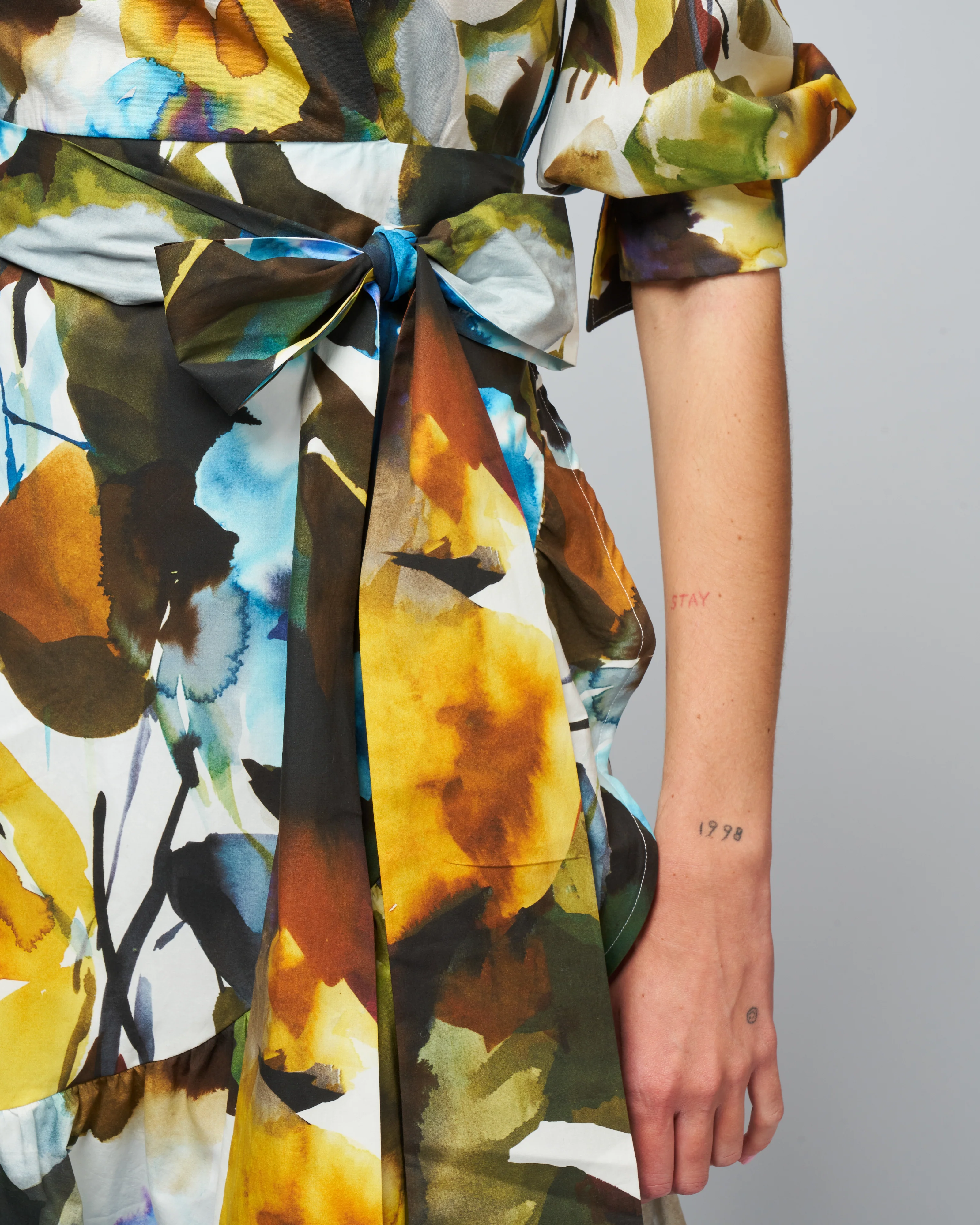 madlyn105 dress - watercolor floral - Image 5