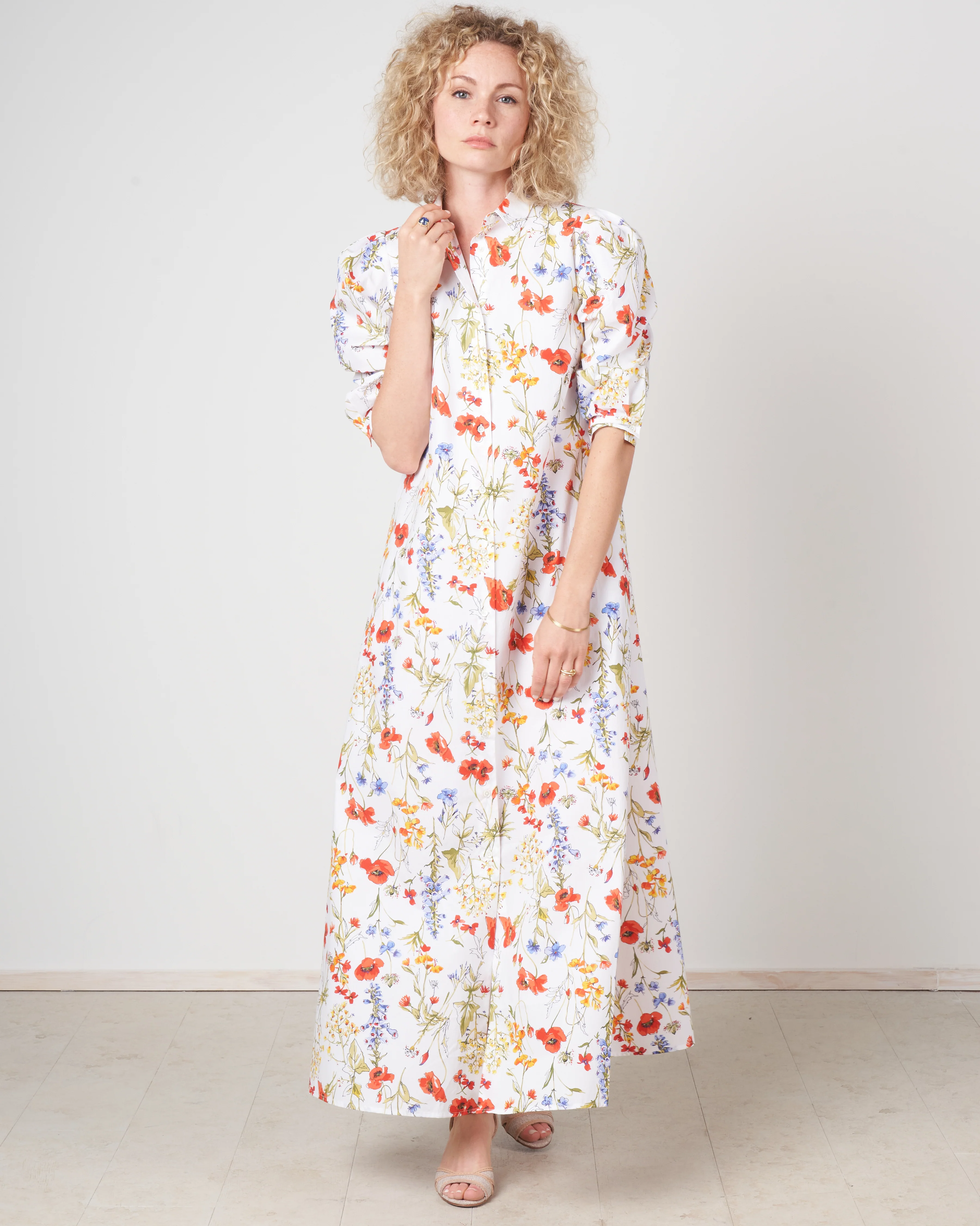 medea dress - wildflowers - Image 4