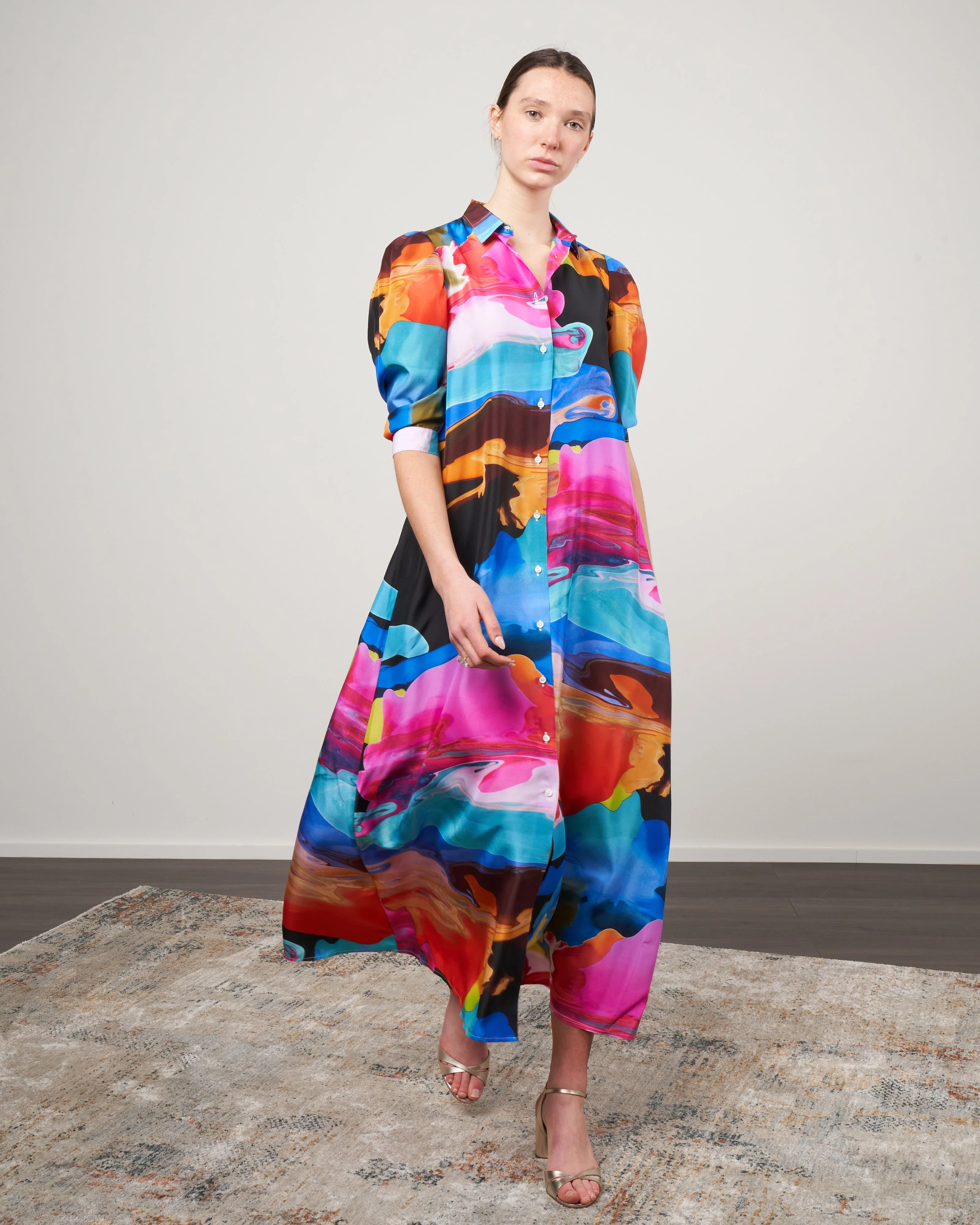 medea - black pink oil print - Image 2