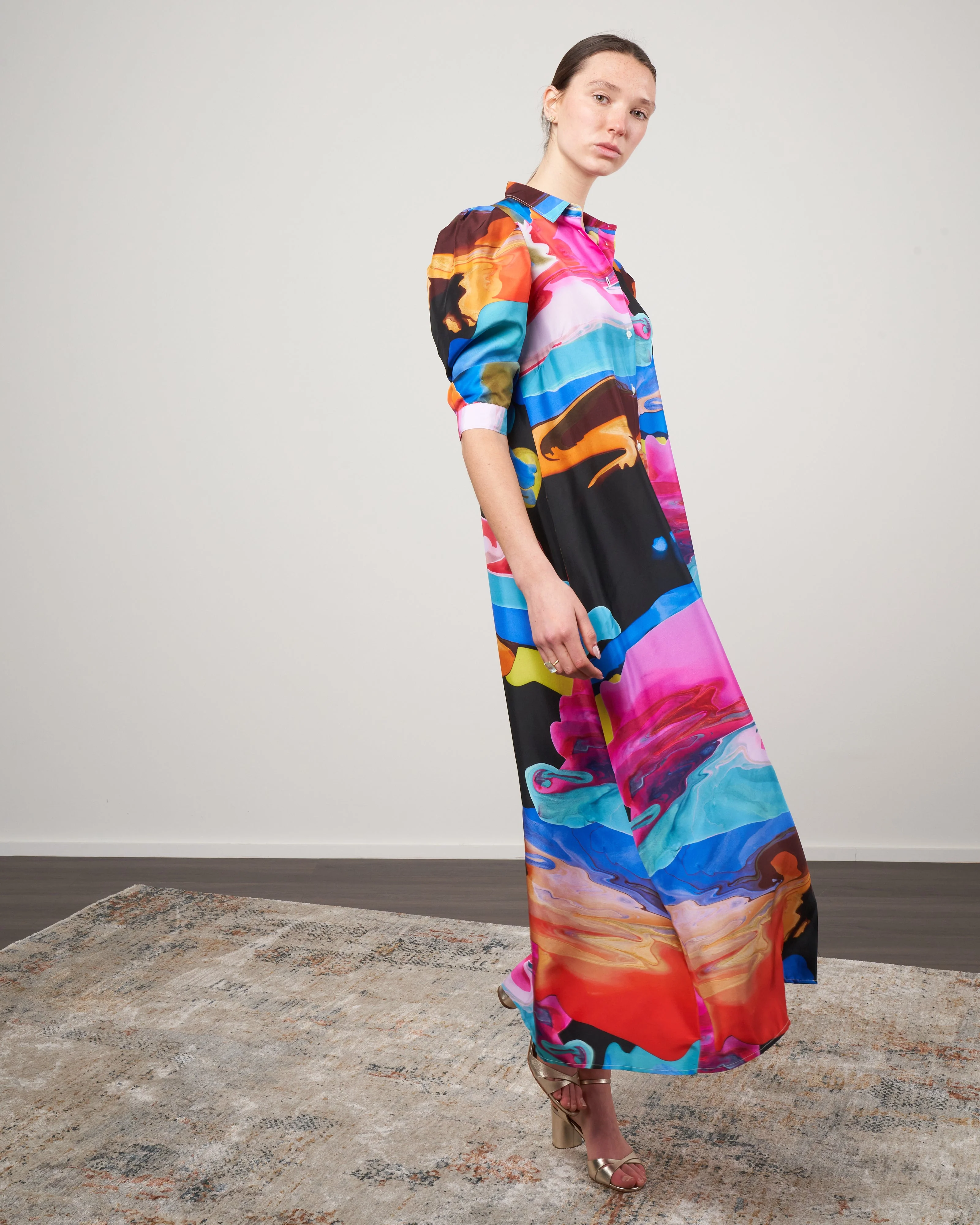 medea - black pink oil print - Image 3