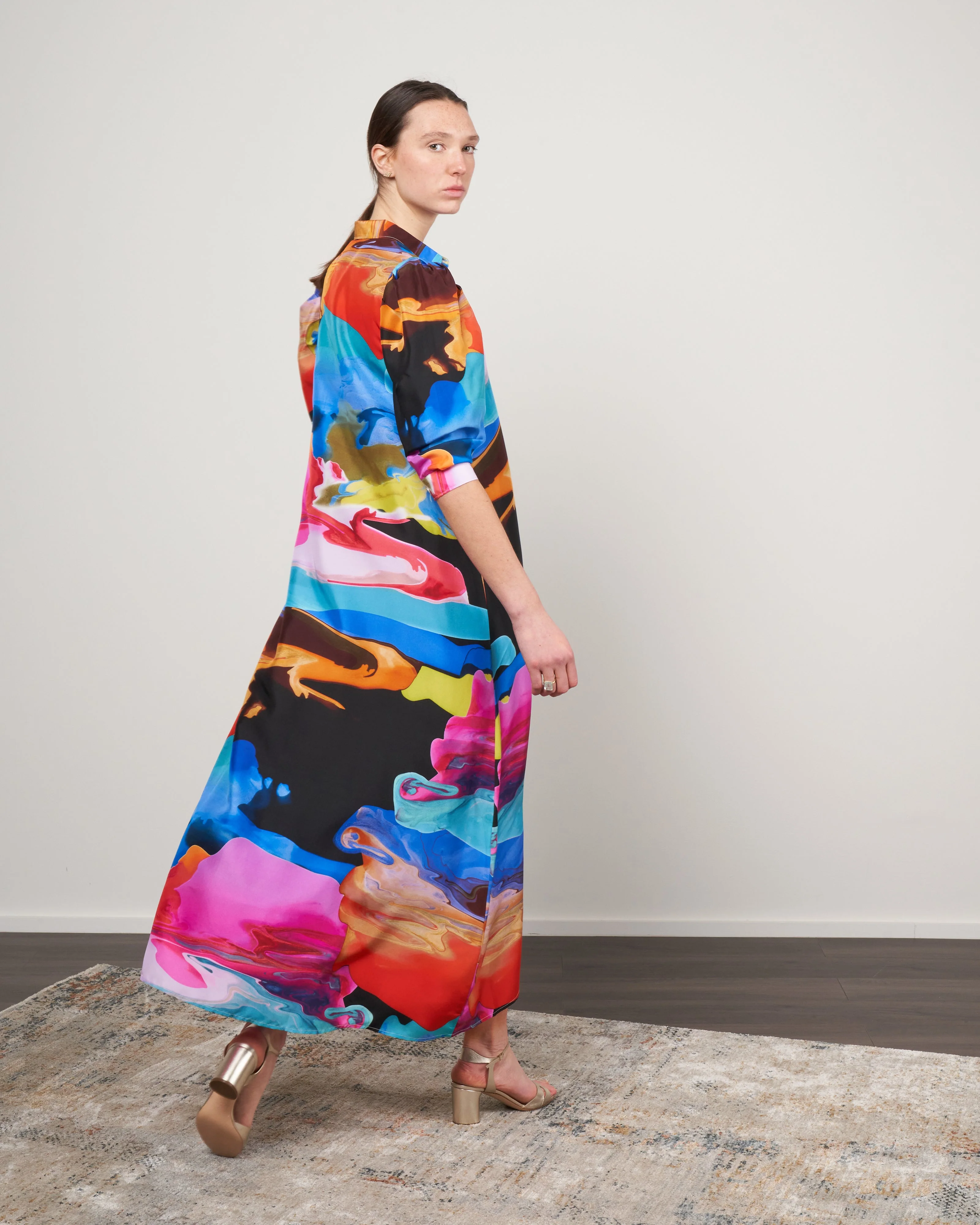 medea - black pink oil print - Image 4