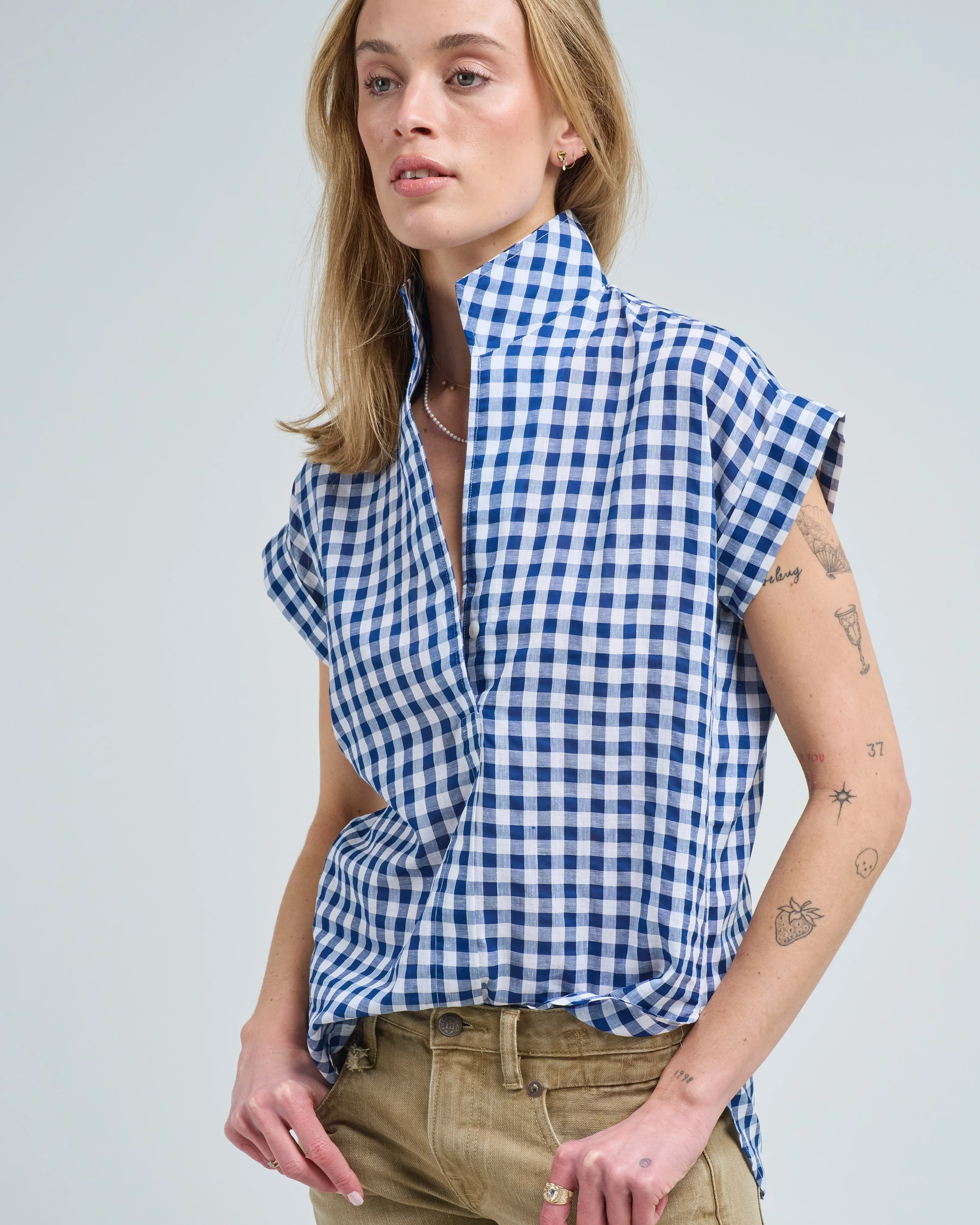 blackberry farm cap sleeve shirt - Image 4