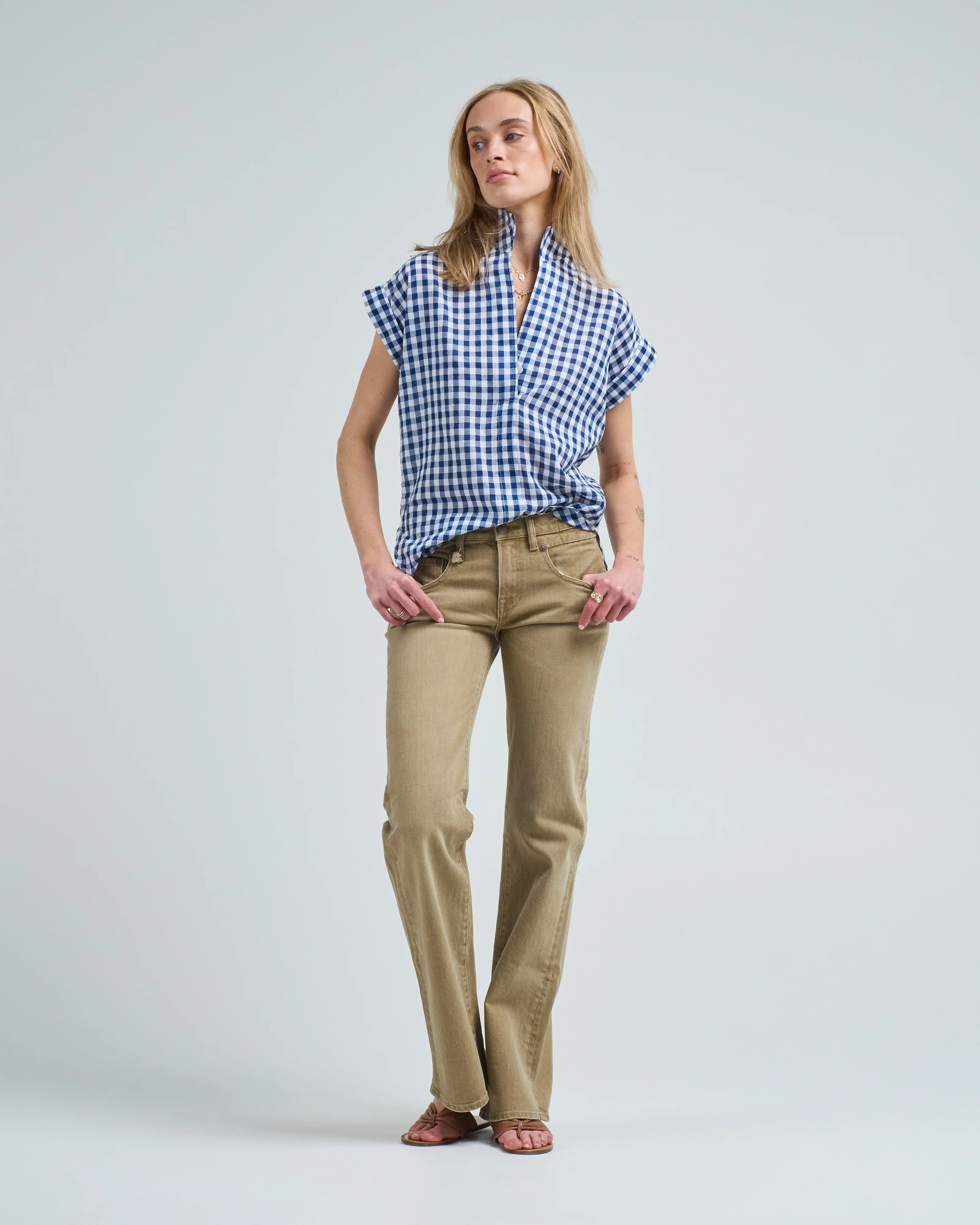blackberry farm cap sleeve shirt - Image 5