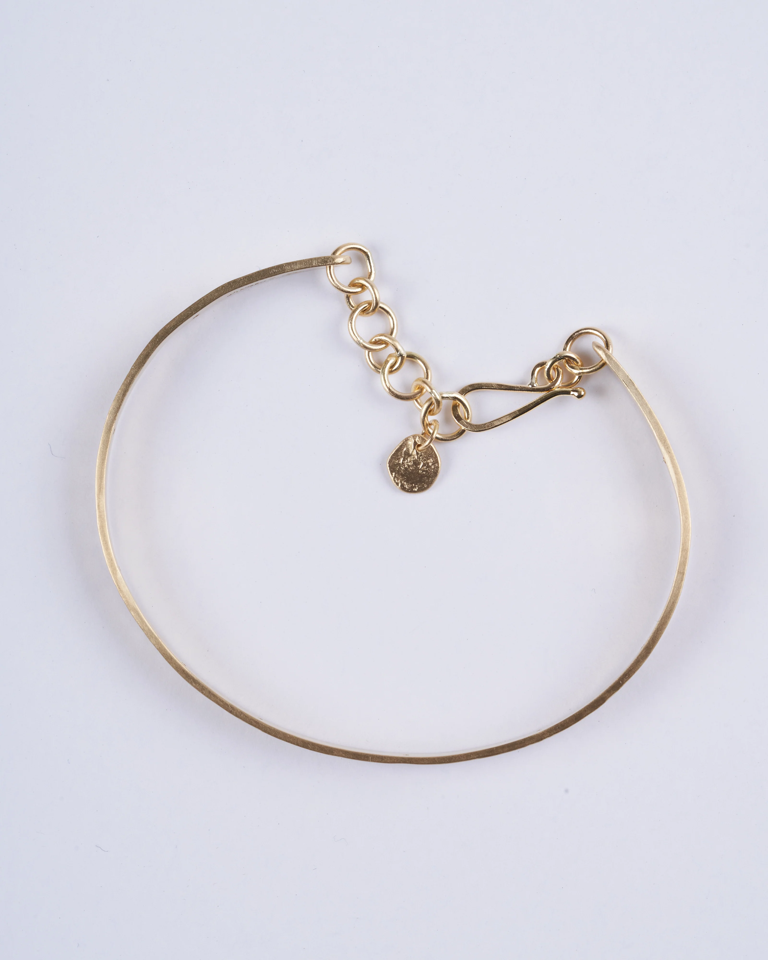 4mm parchment bracelet - gold - Image 2