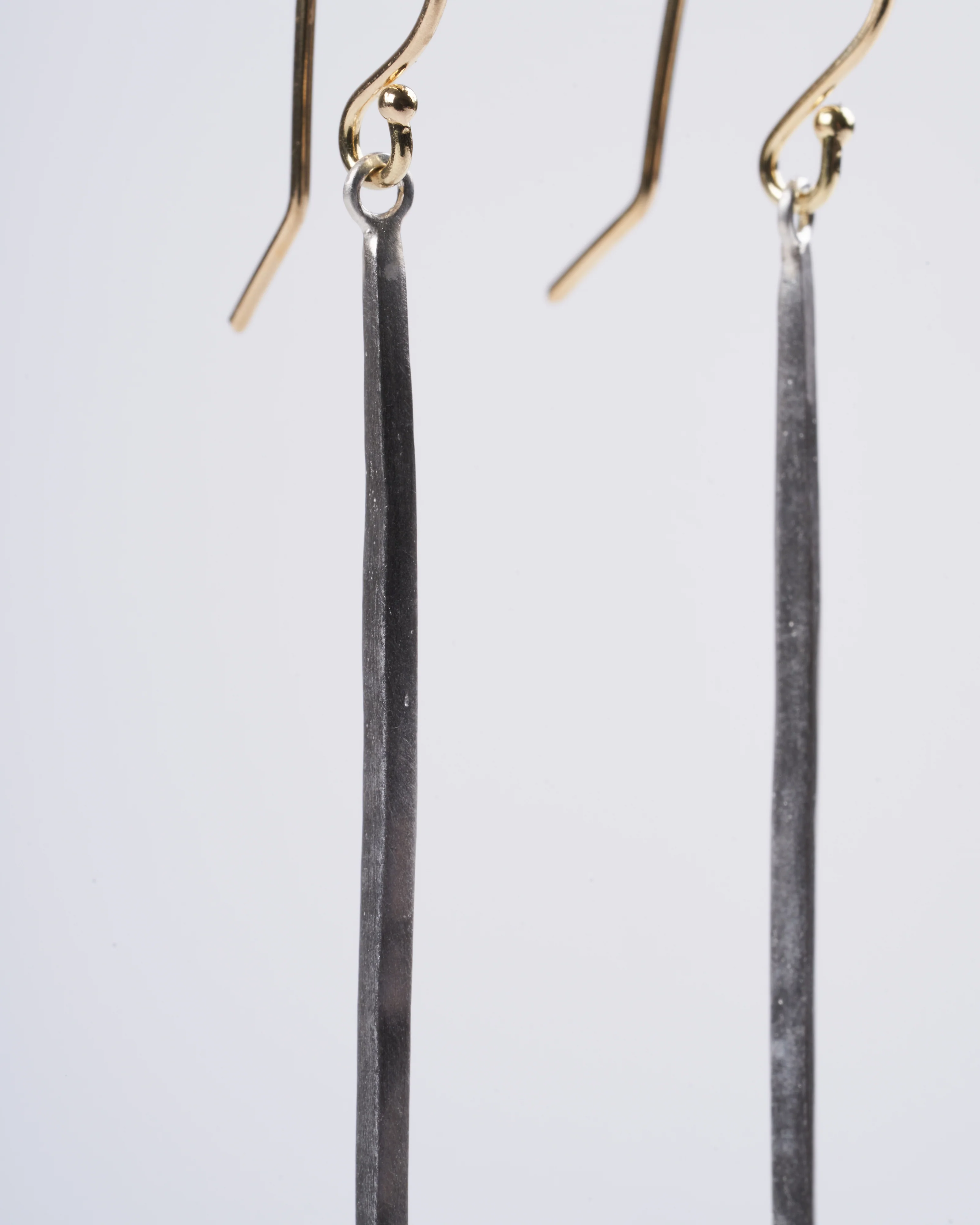 icicle earrings - silver - Image 3