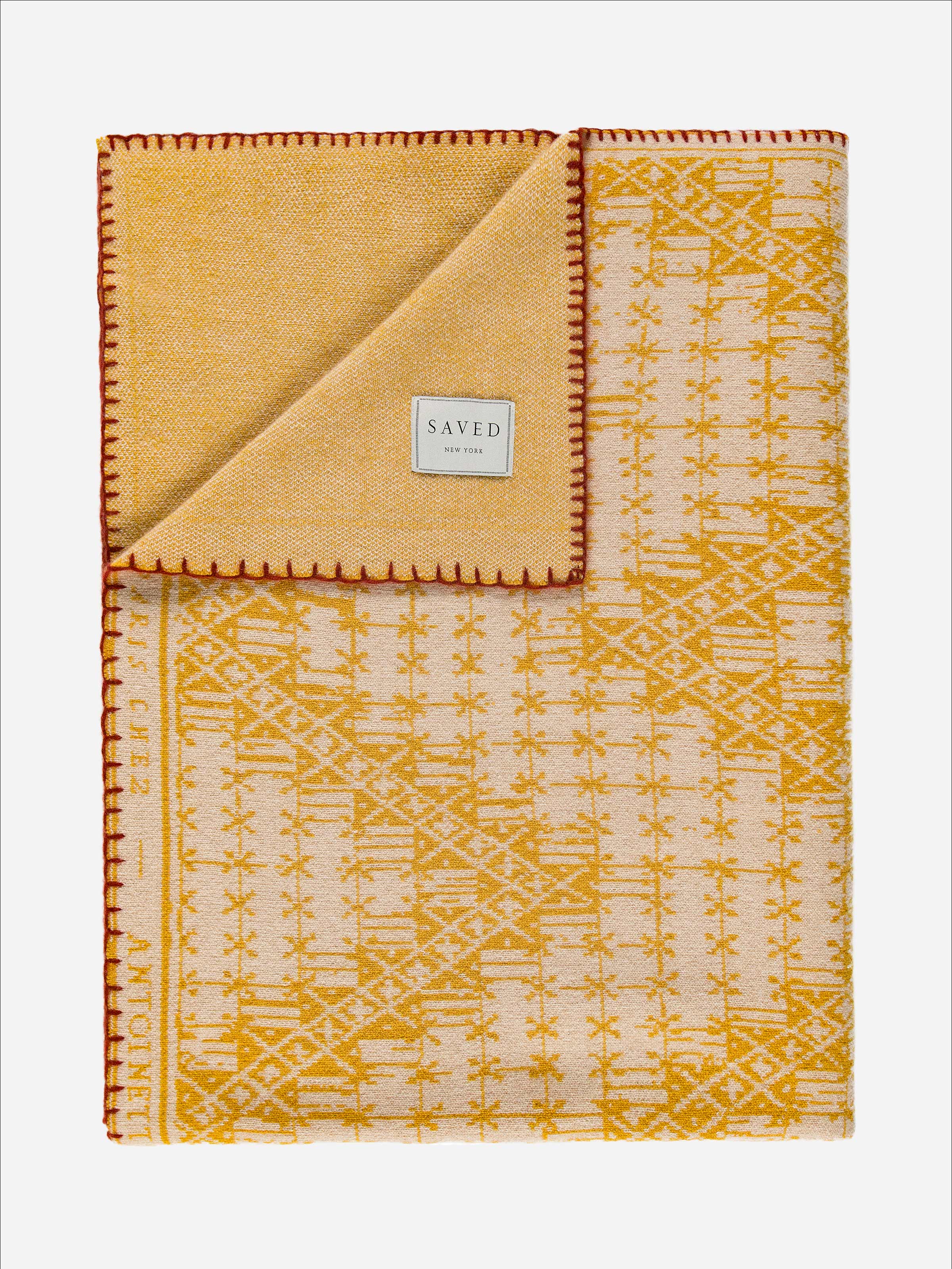 chevron n.32 cashmere blanket - Image 2