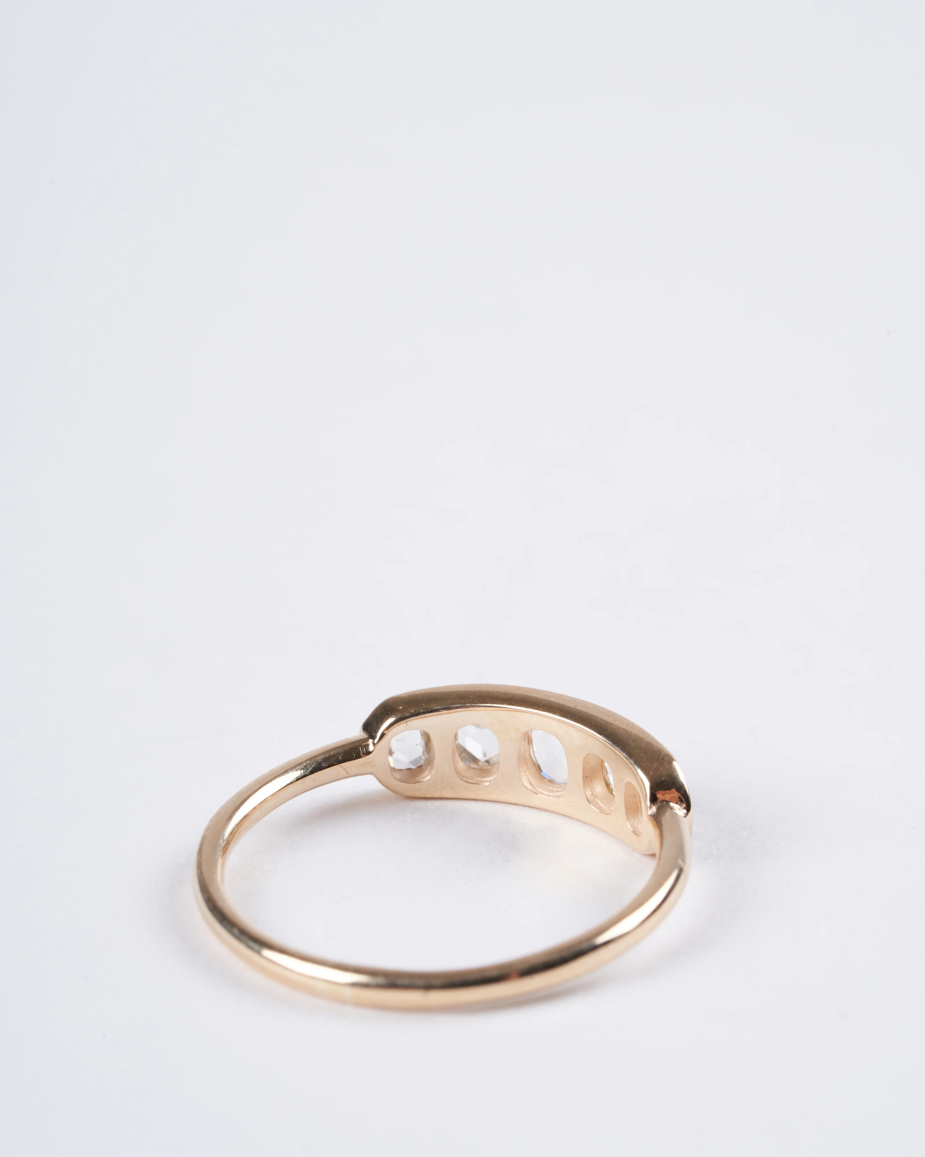 asha ring 14k gold and diamonds - Image 3