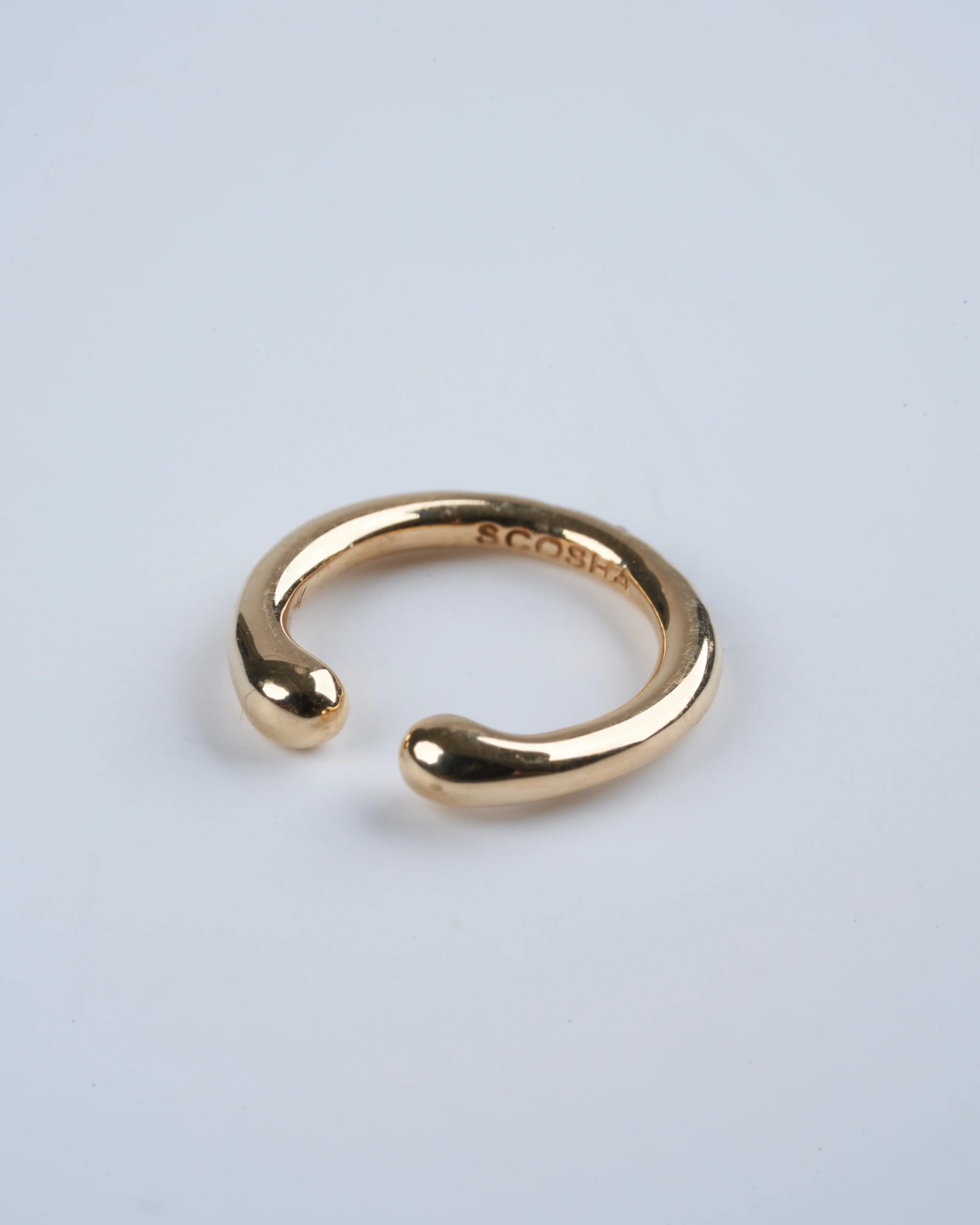 diamond ear cuff - gold - Image 3