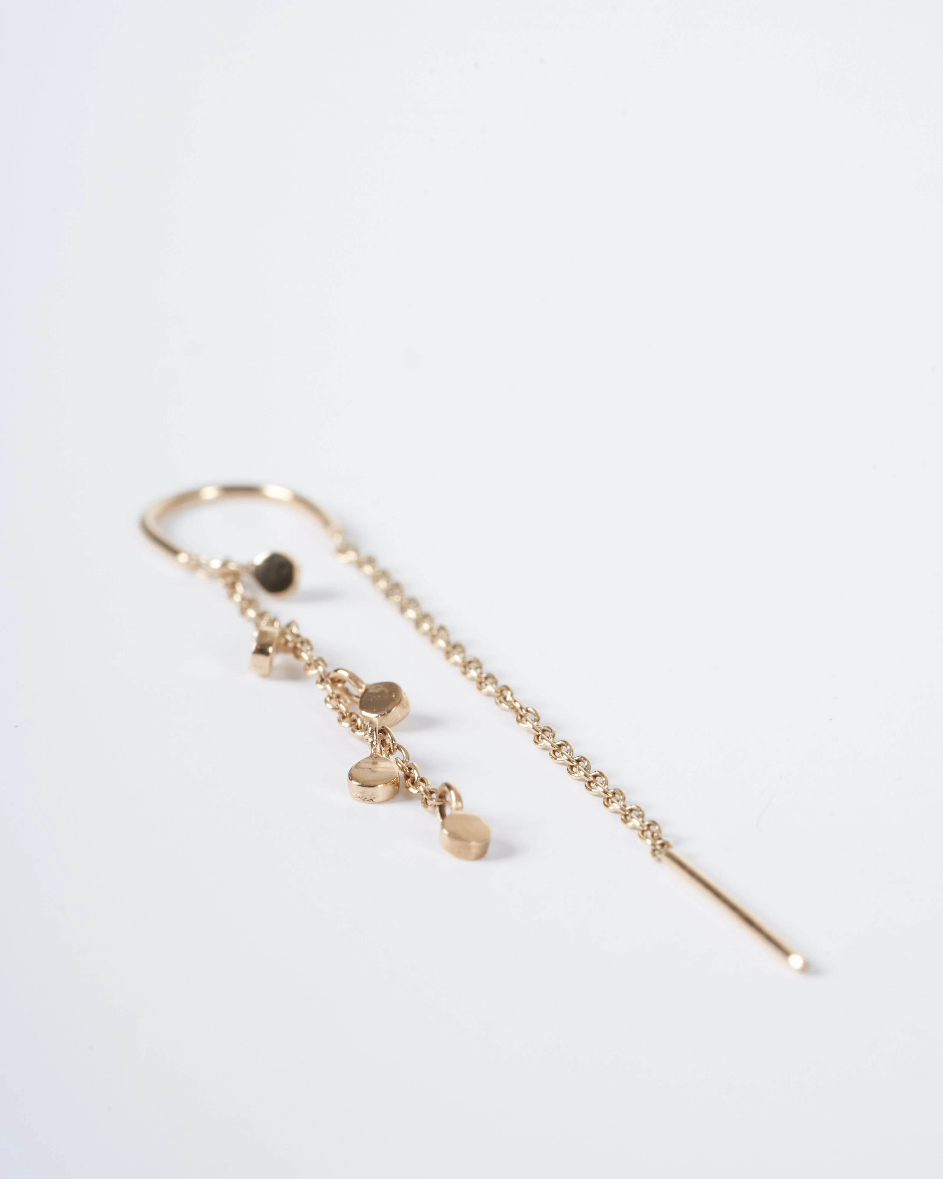 fairy bead thread through single - gold