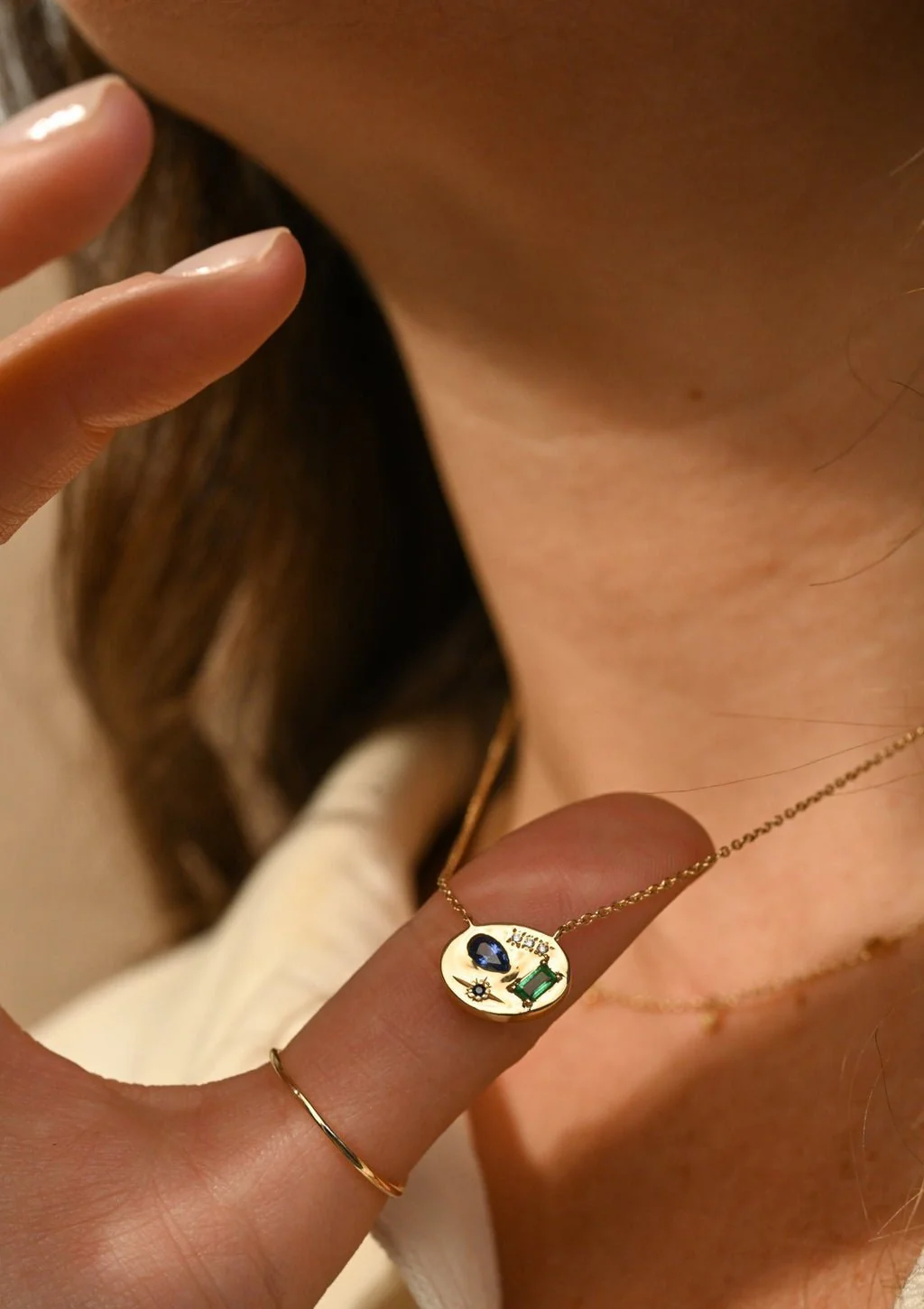 night market cable chain necklace - gold - Image 5