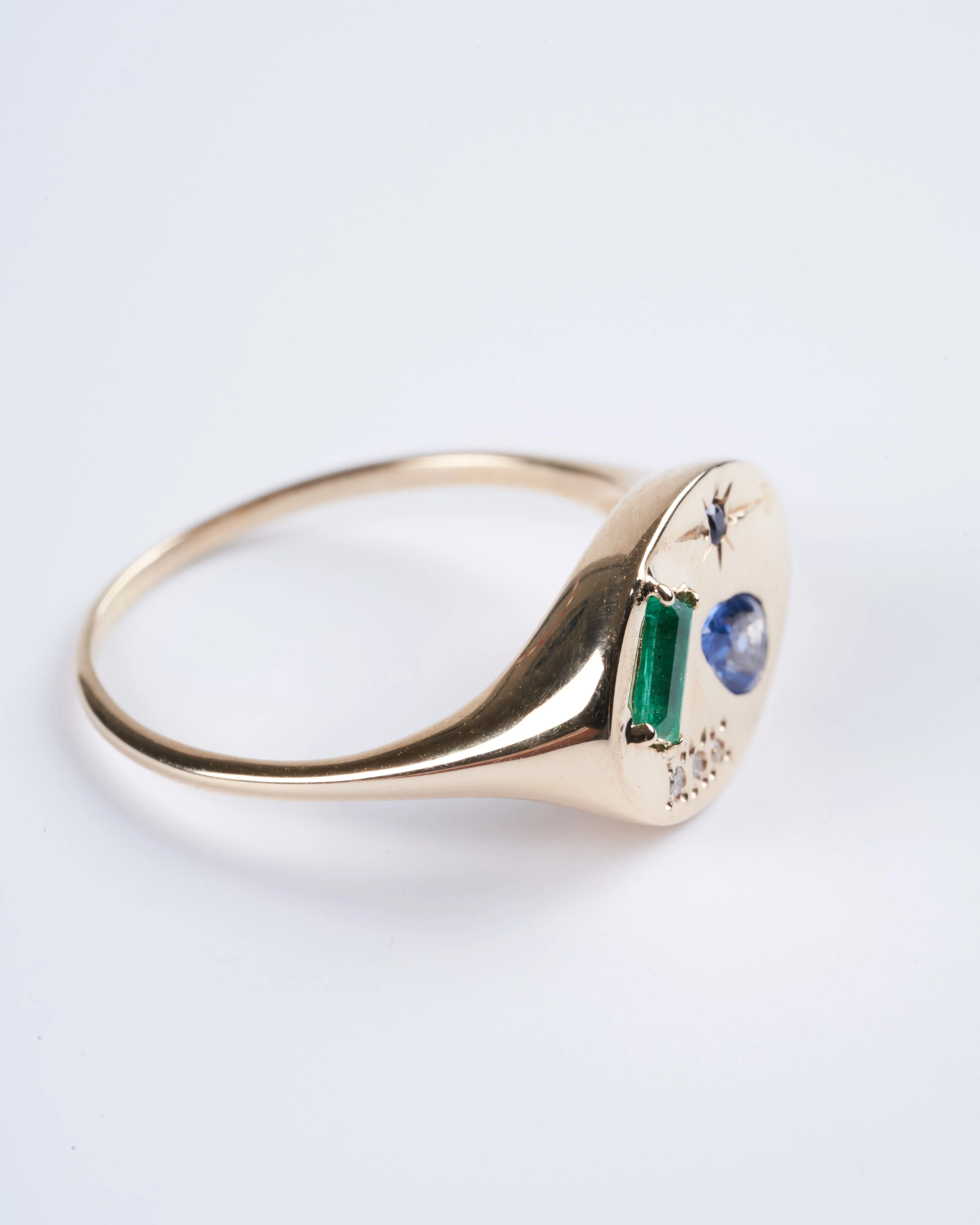 night market signet ring - gold - Image 2