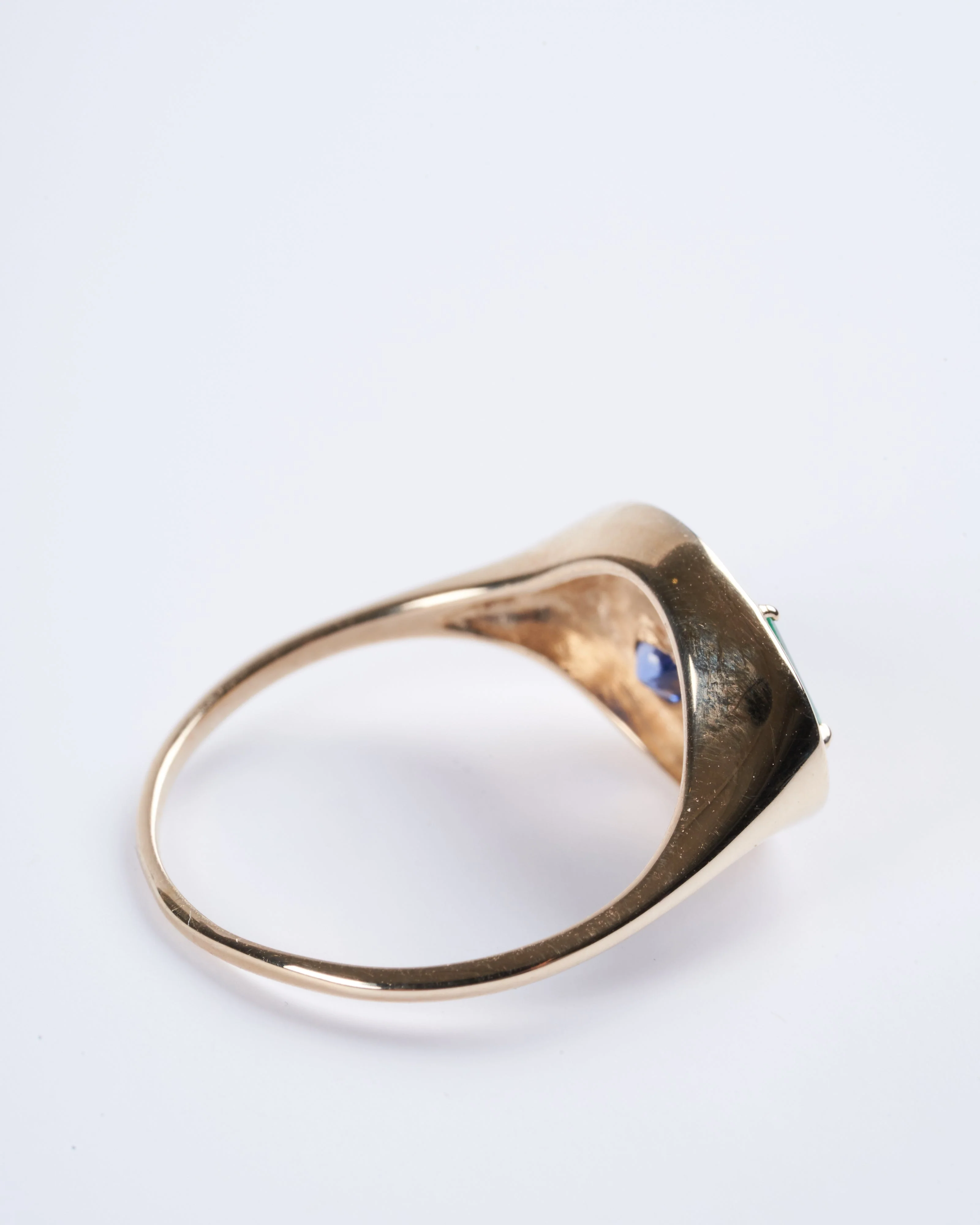 night market signet ring - gold - Image 3