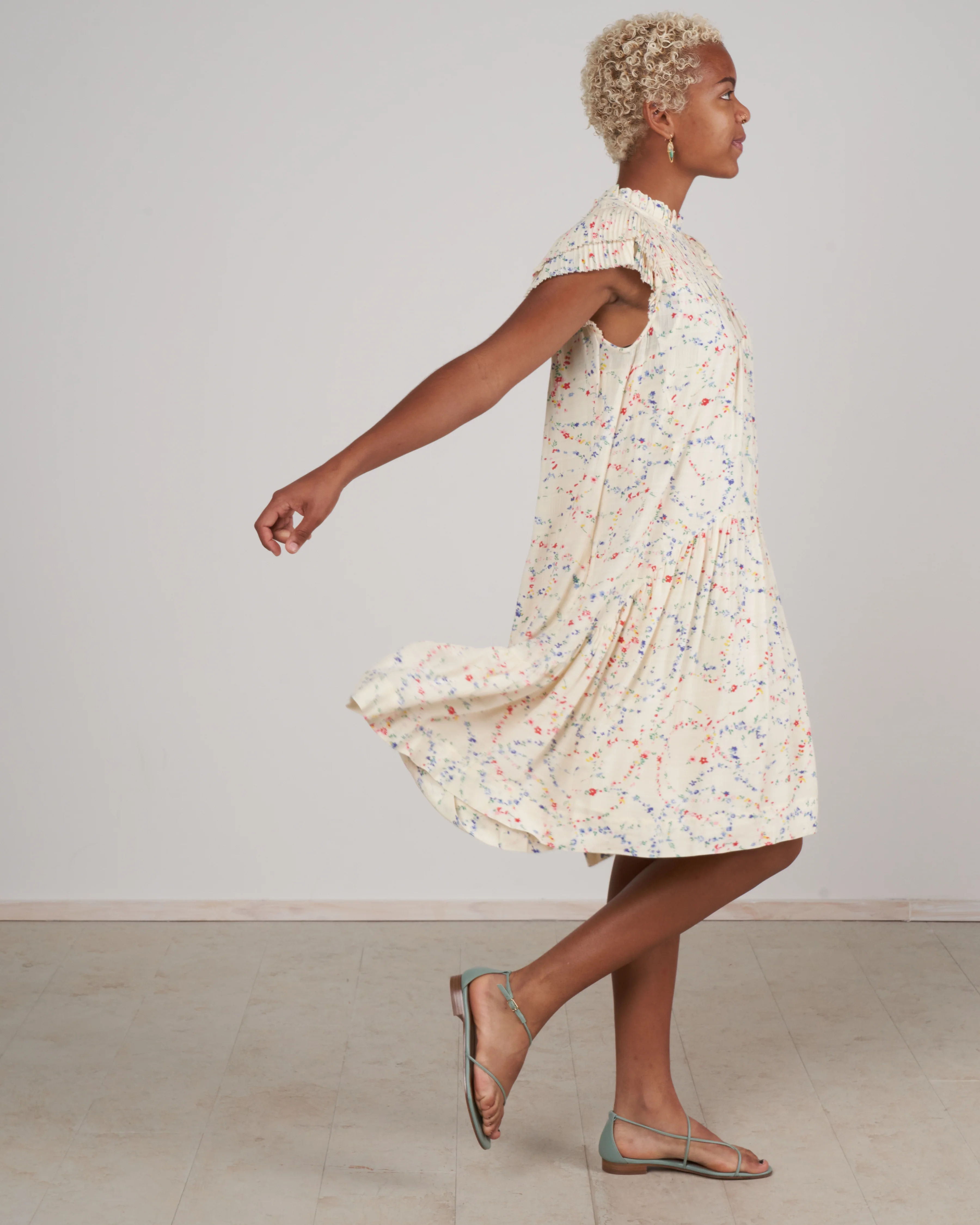 alison print s/slv tiered tunic- multi multi - Image 2