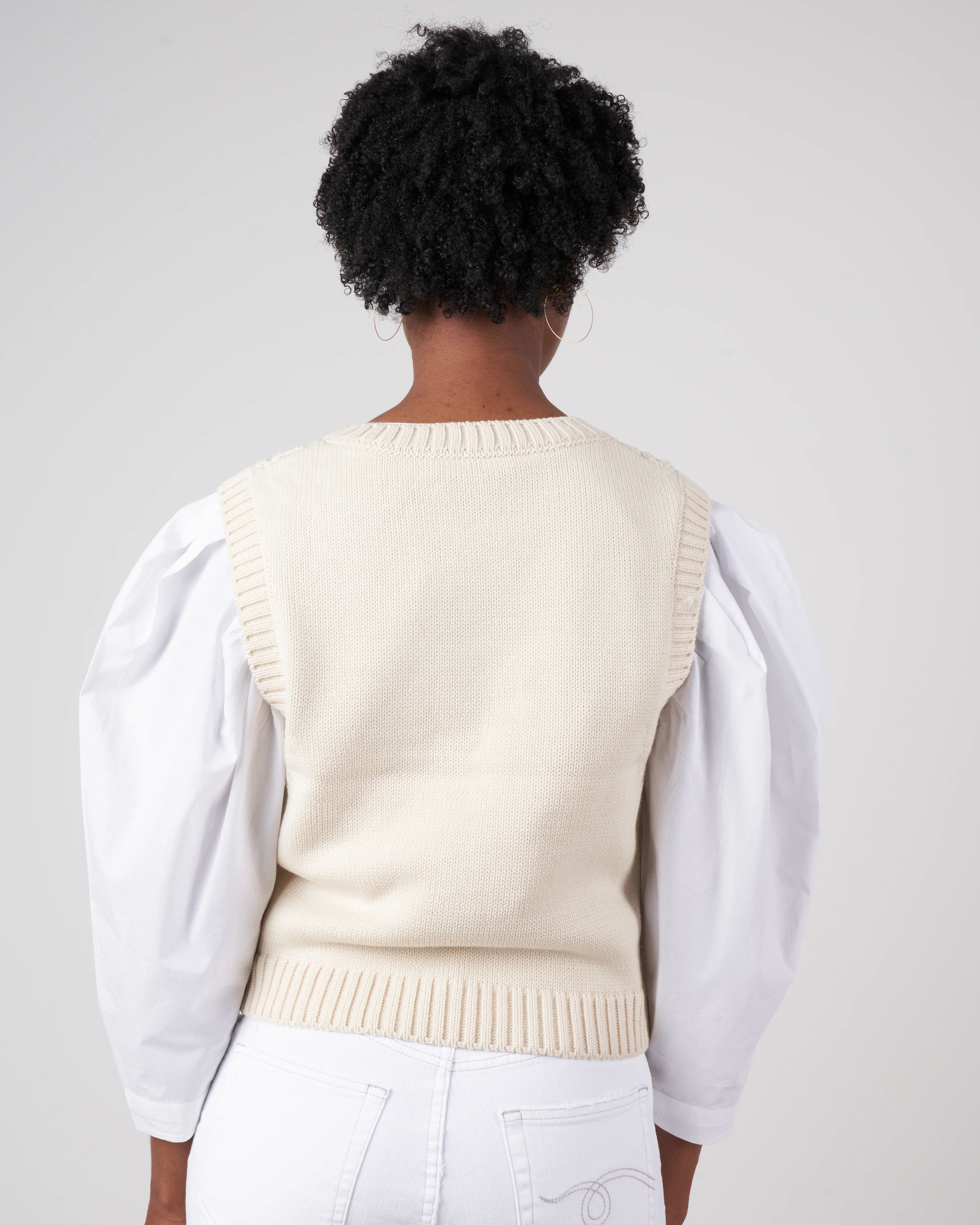 gabriela crochet vest - multi - Image 3
