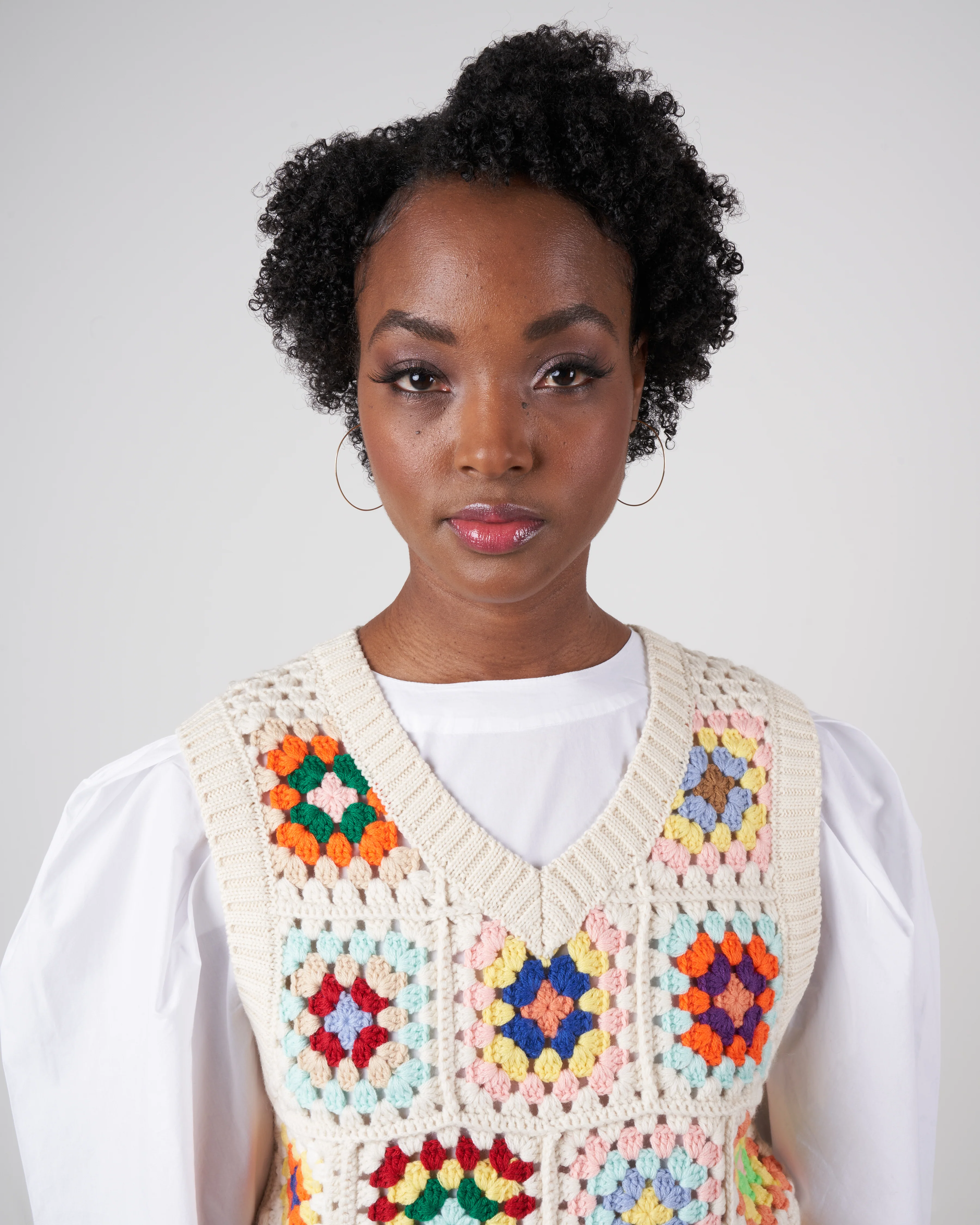 gabriela crochet vest - multi - Image 4