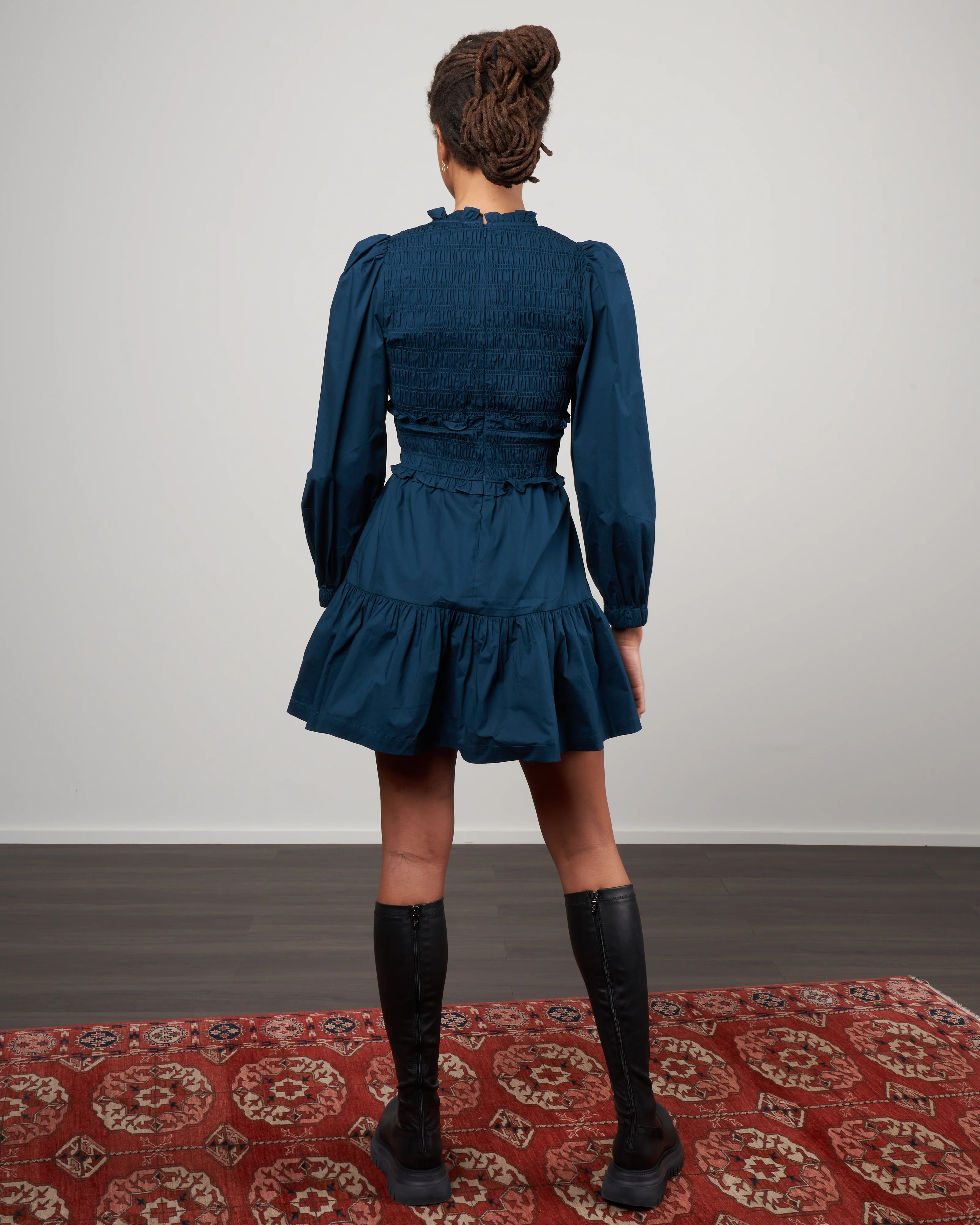 gaia mini dress - aegean - Image 3
