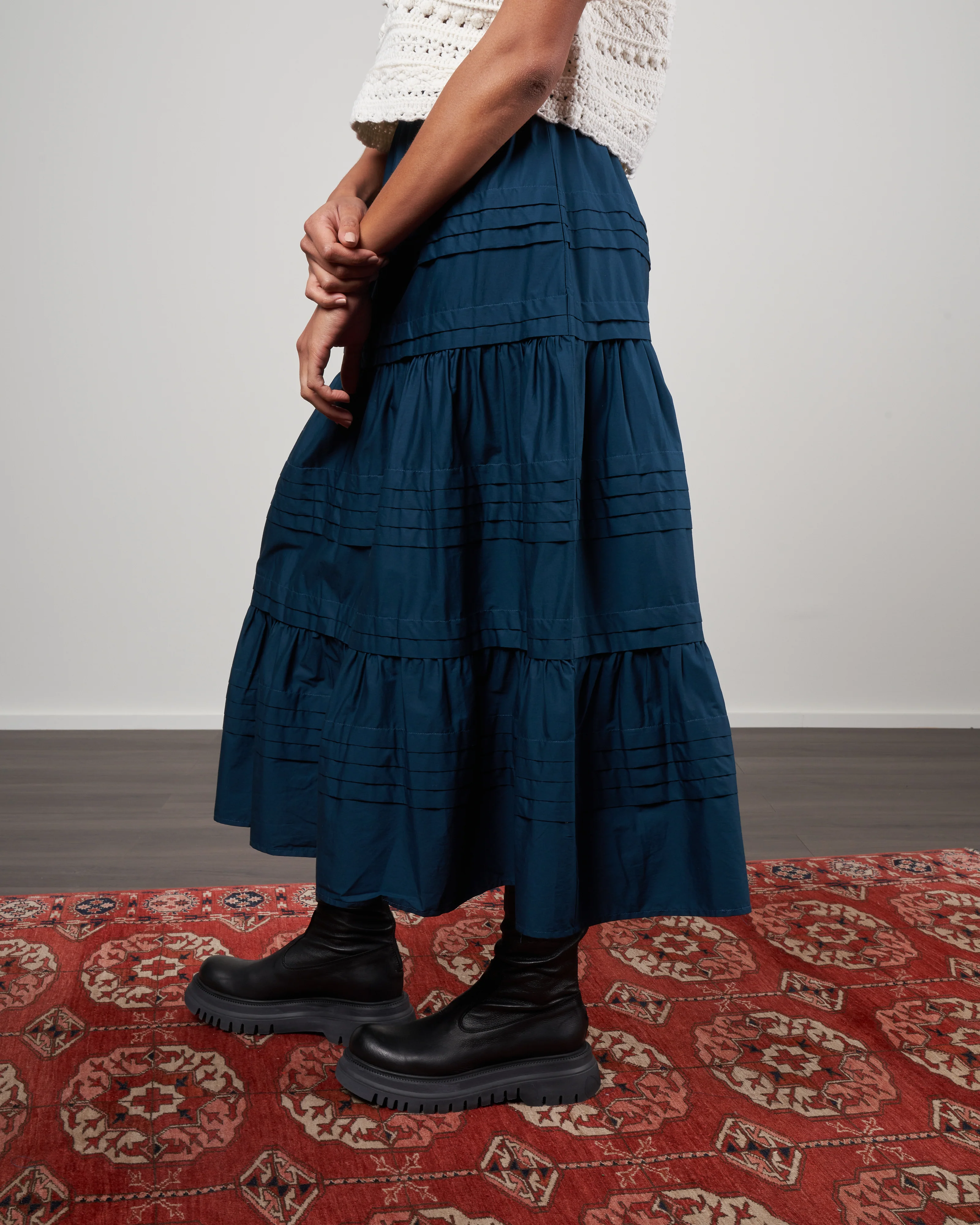 gaia midi skirt - aegean - Image 4