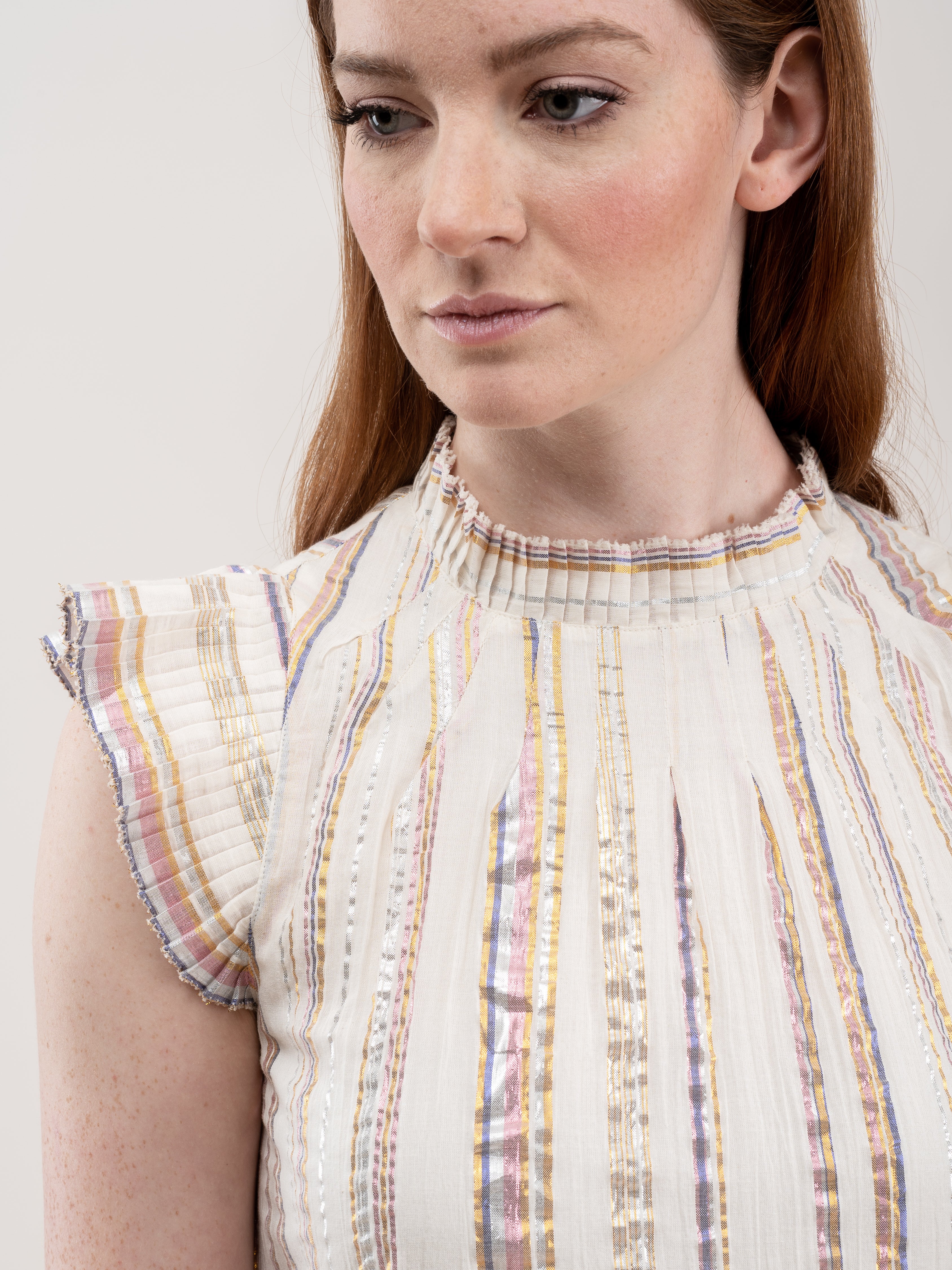 harriet tiered dress - multi - Image 4